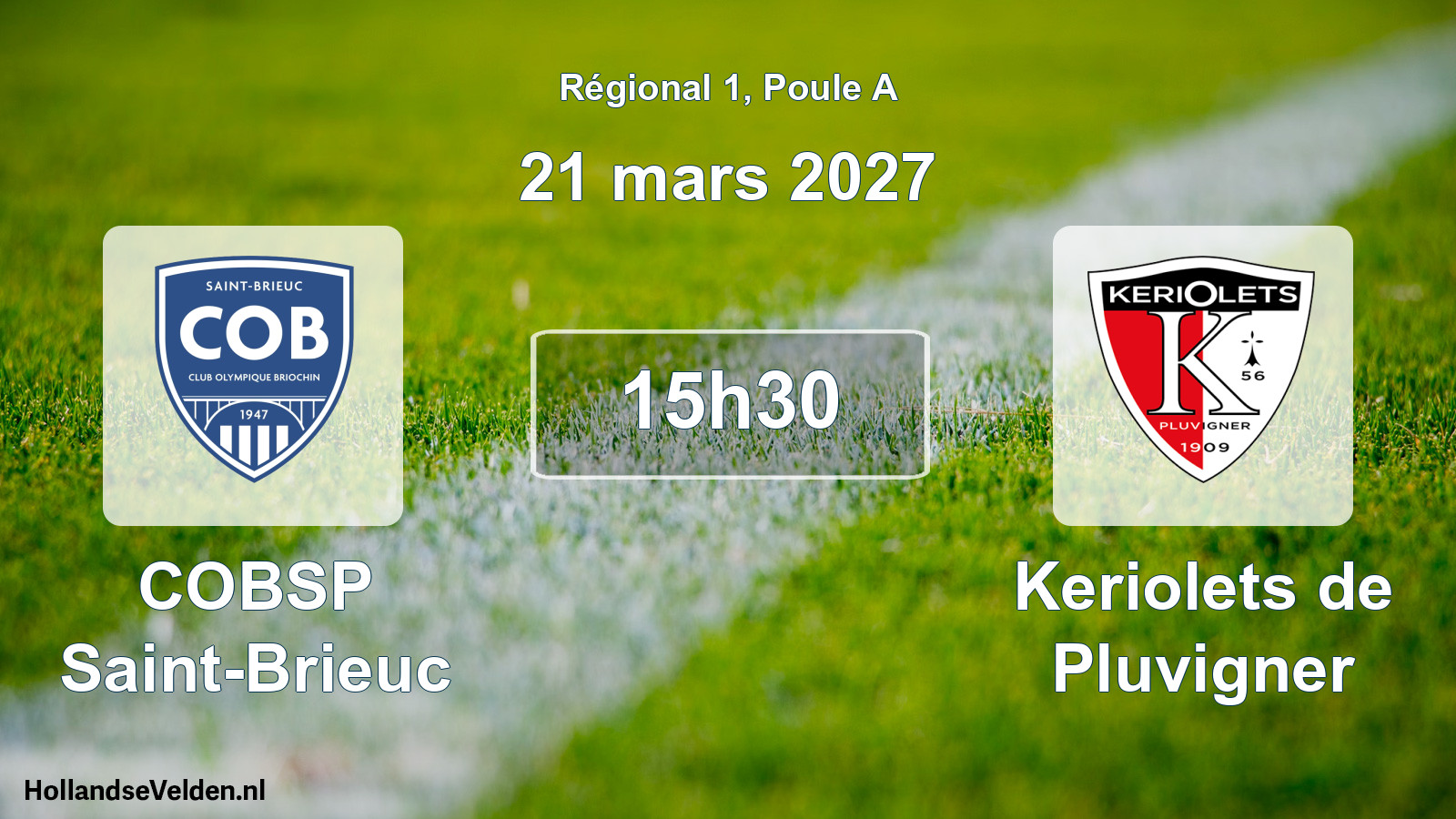 Scheduled Match: COBSP Saint-Brieuc - Keriolets de Pluvigner (21 March 2027)