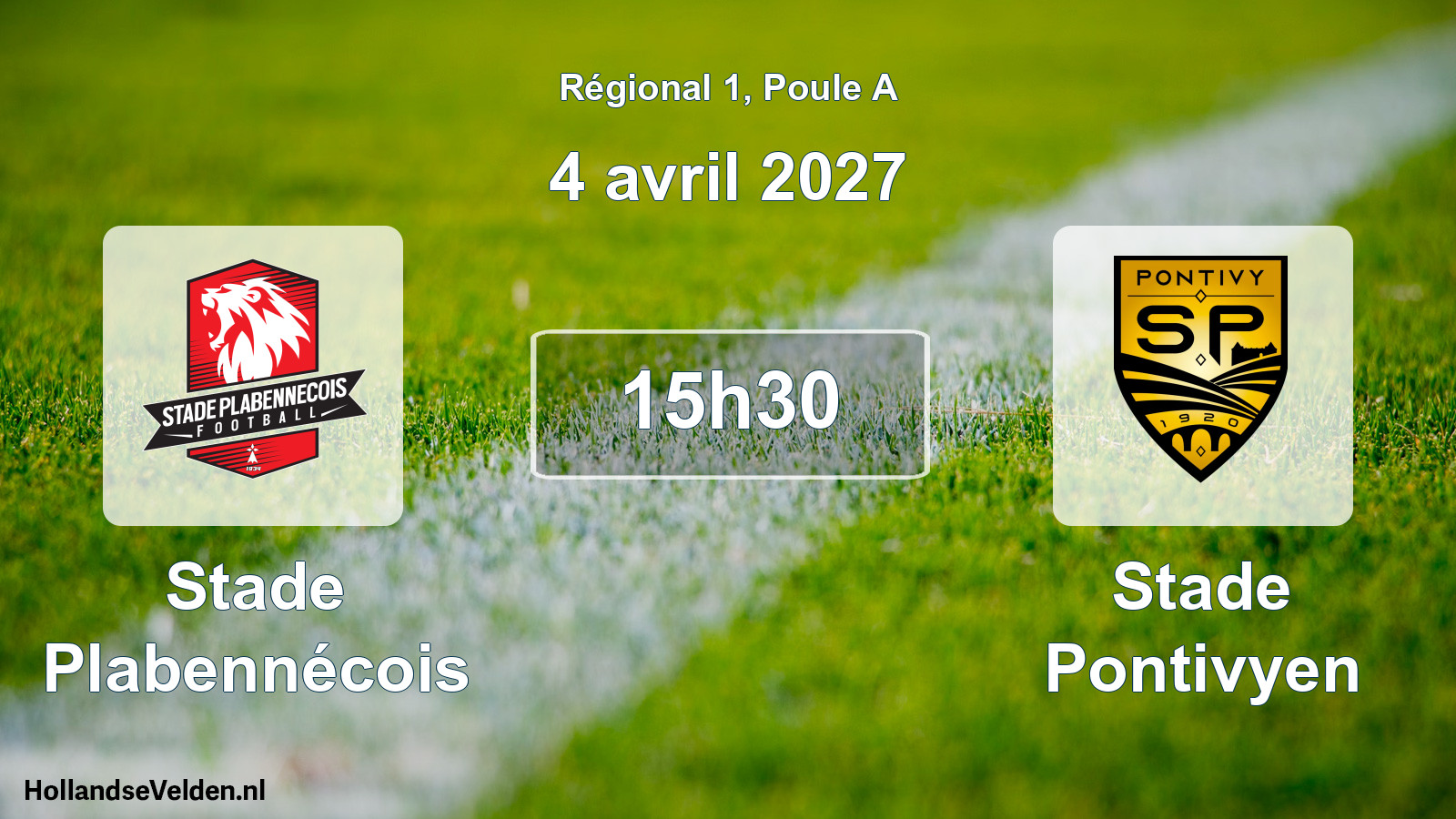 Scheduled Match: Stade Plabennécois - Stade Pontivyen (4 April 2027)