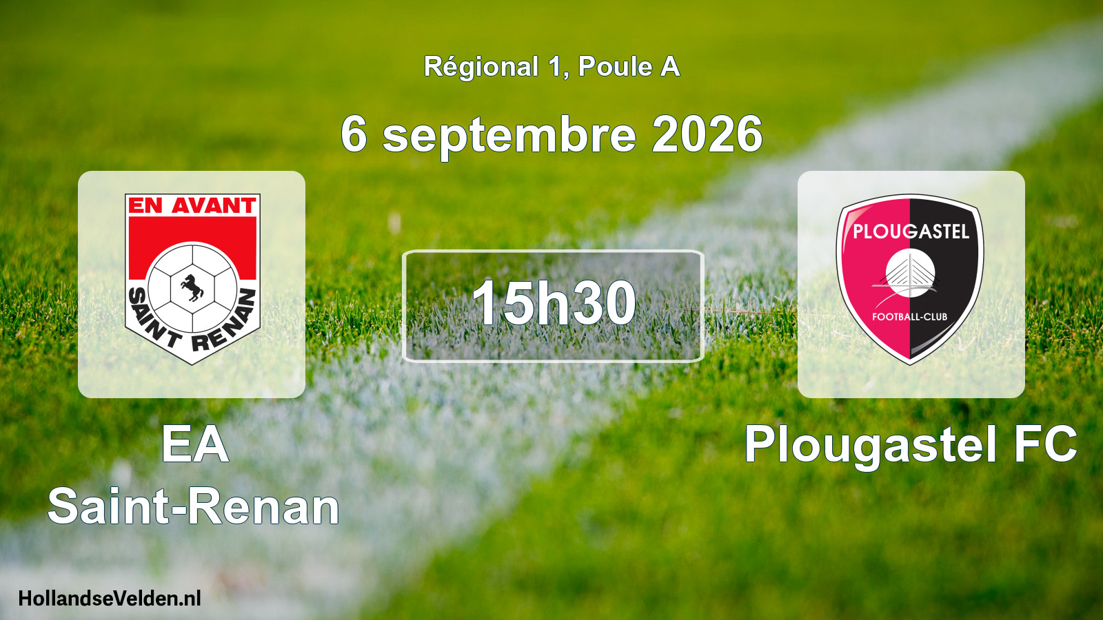 Scheduled Match: EA Saint-Renan - Plougastel FC (6 September 2026)