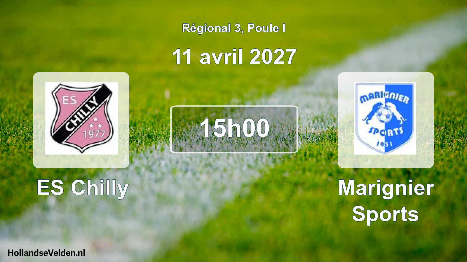 Scheduled Match: ES Chilly - Marignier Sports (11 April 2027)