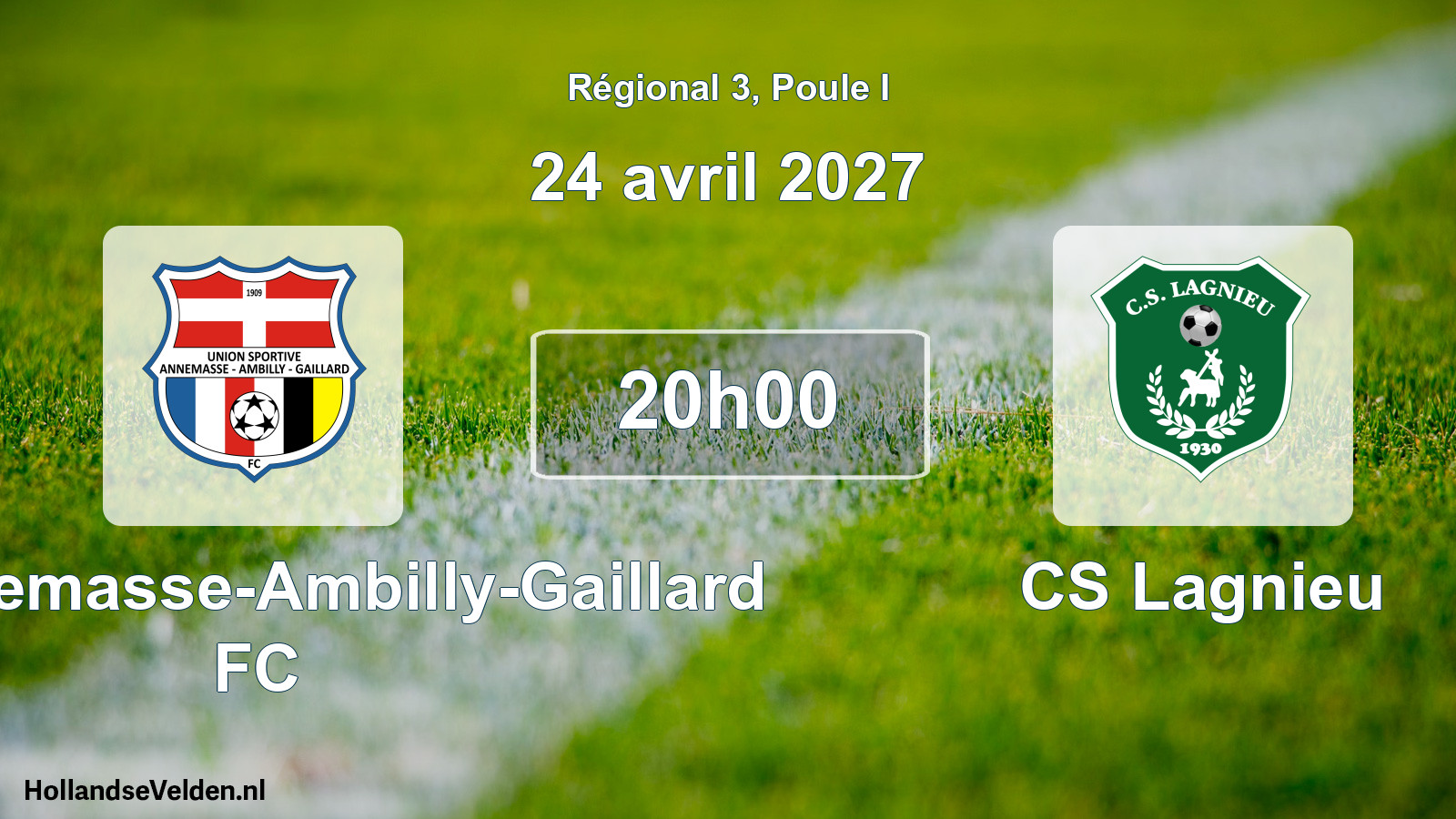 Scheduled Match: US Annemasse-Ambilly-Gaillard FC - CS Lagnieu (24 April 2027)