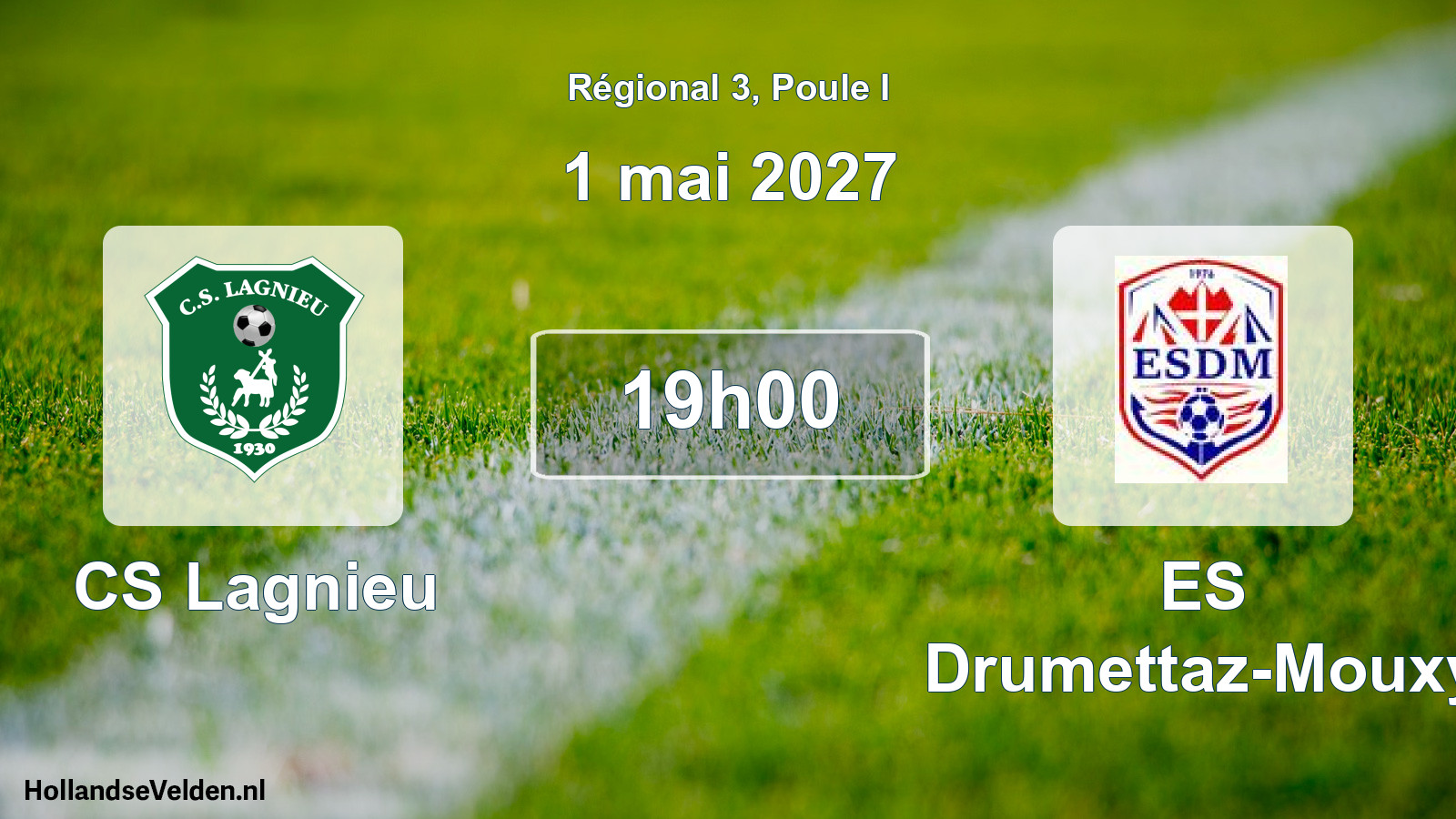 Scheduled Match: CS Lagnieu - ES Drumettaz-Mouxy (1 May 2027)