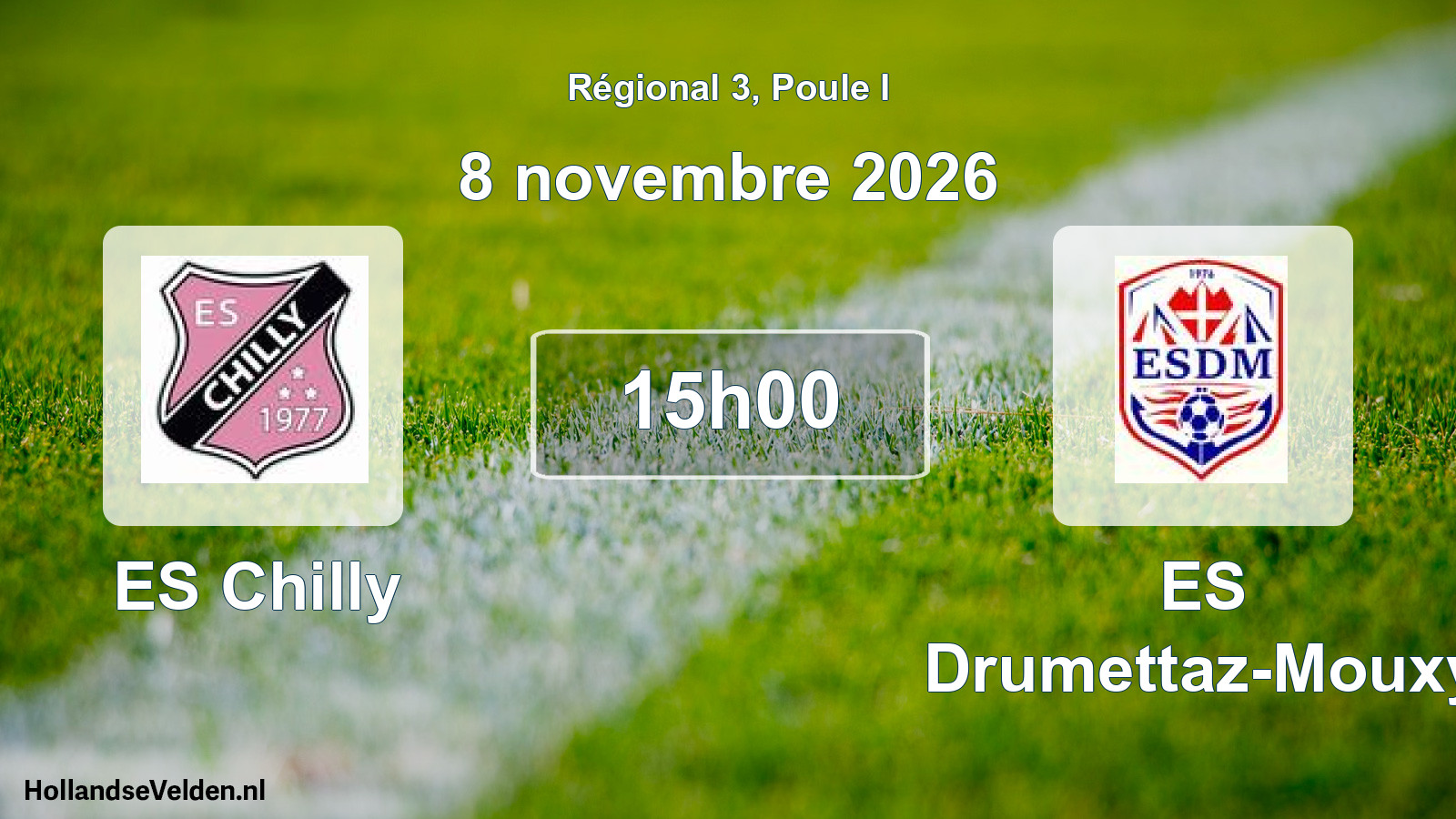 Scheduled Match: ES Chilly - ES Drumettaz-Mouxy (8 November 2026)