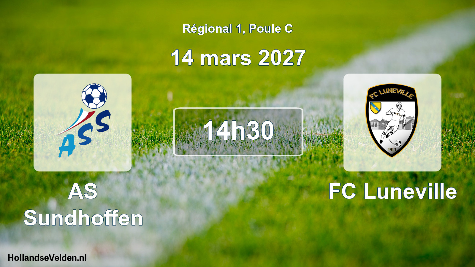 Scheduled Match: AS Sundhoffen - FC Luneville (14 March 2027)