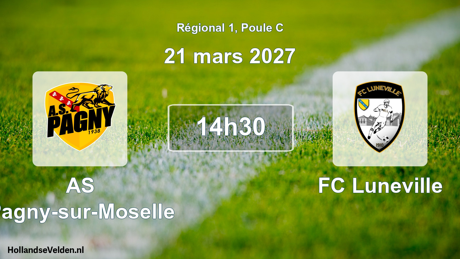 Scheduled Match: AS Pagny-sur-Moselle - FC Luneville (21 March 2027)