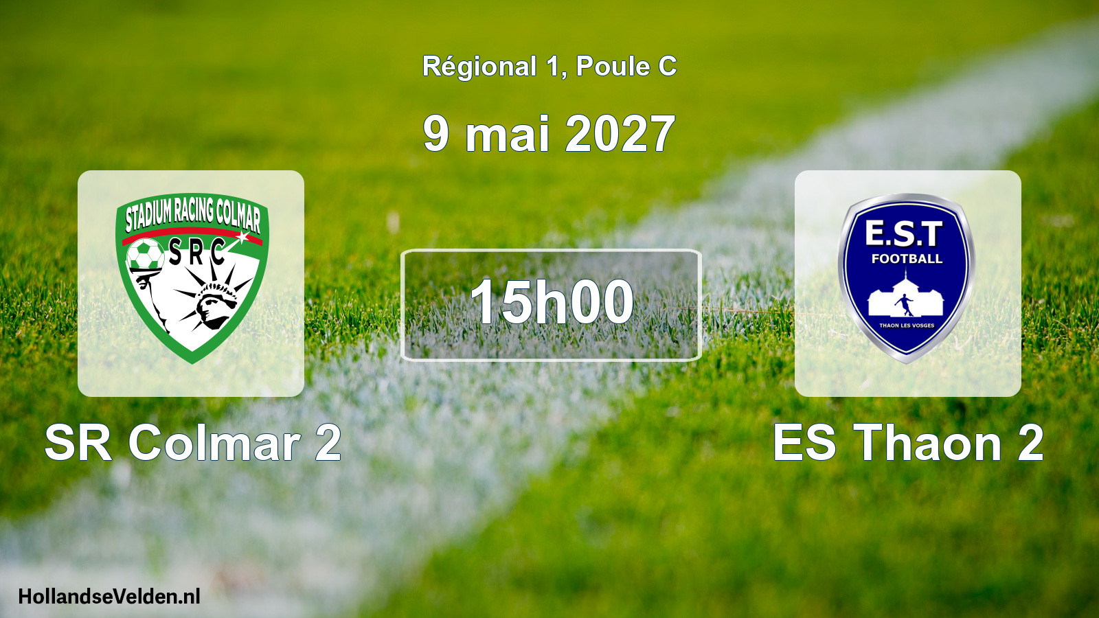 Scheduled Match: SR Colmar 2 - ES Thaon 2 (9 May 2027)