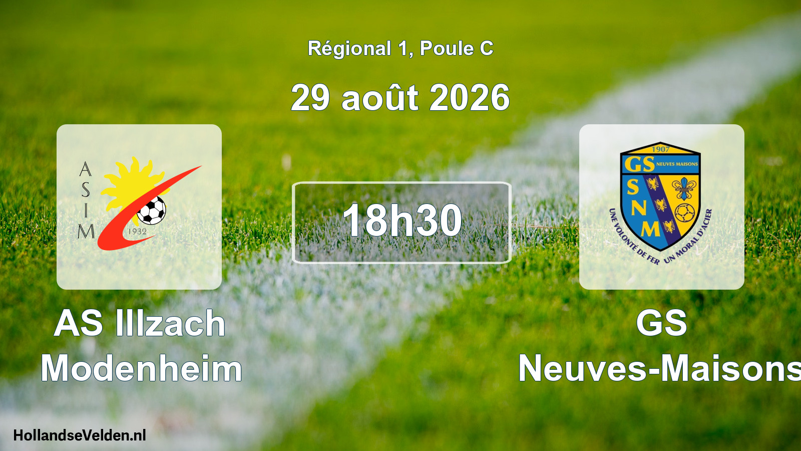 Scheduled Match: AS Illzach Modenheim - GS Neuves-Maisons (29 August 2026)