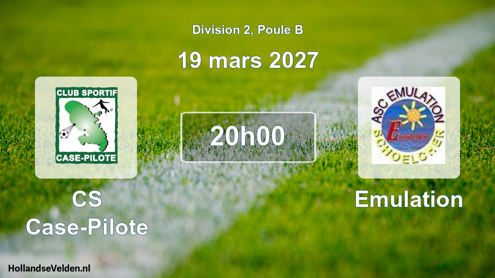 Match programmé: CS Case-Pilote - Emulation (19 mars 2027)
