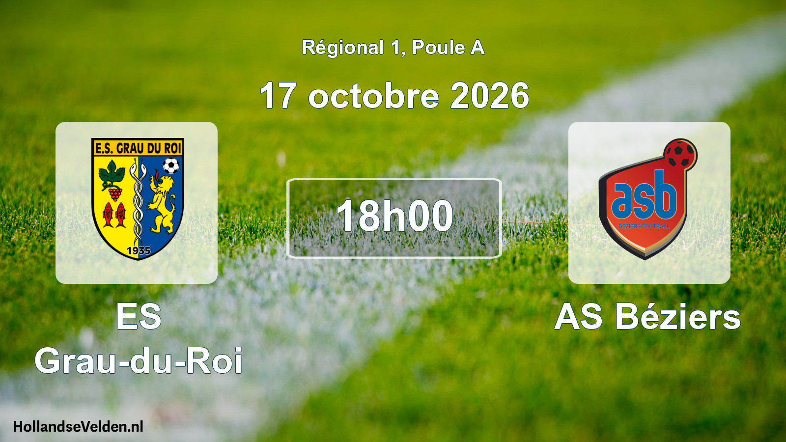 Scheduled Match: ES Grau-du-Roi - AS Béziers (17 October 2026)