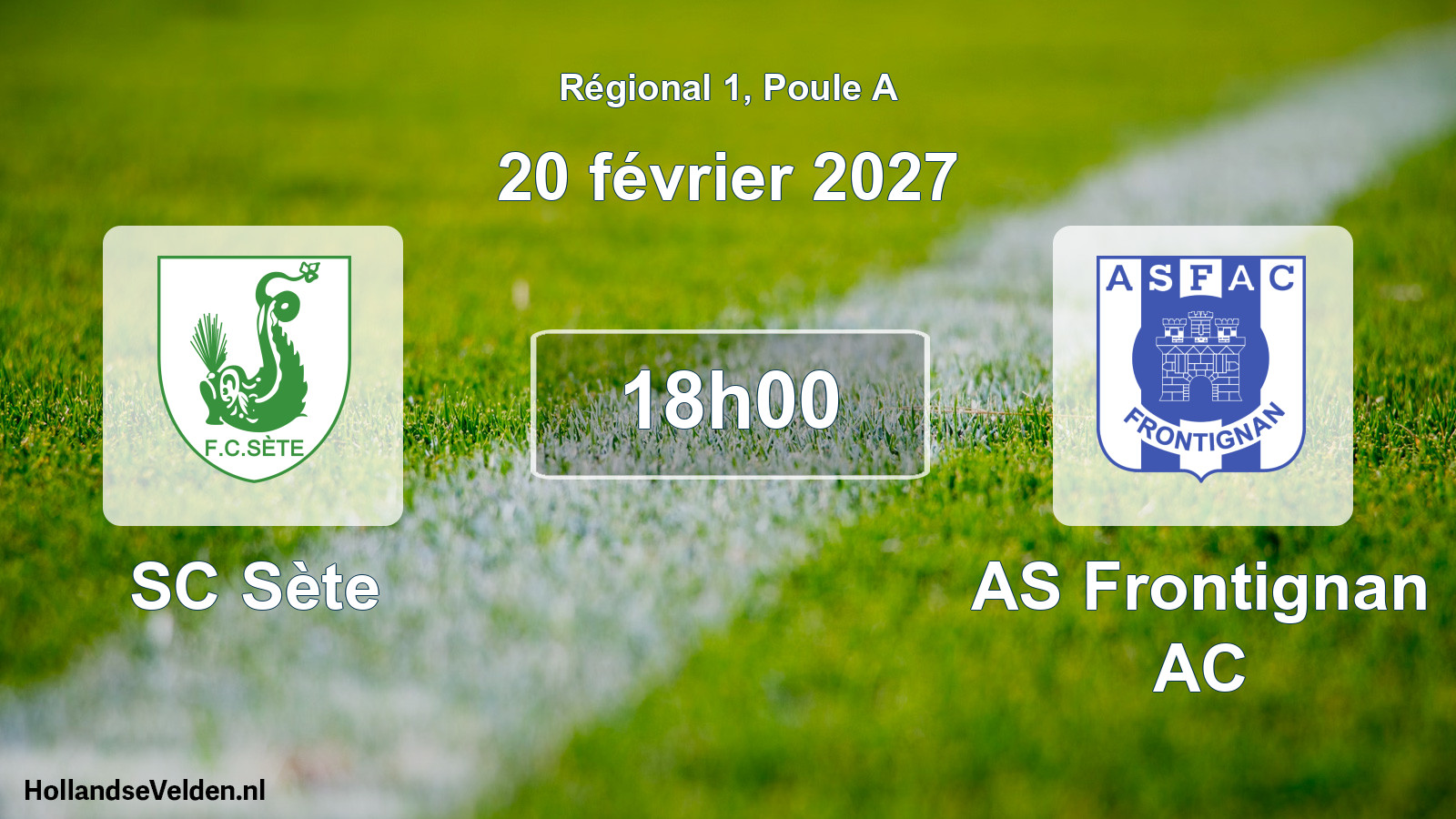Scheduled Match: SC Sète - AS Frontignan AC (20 February 2027)