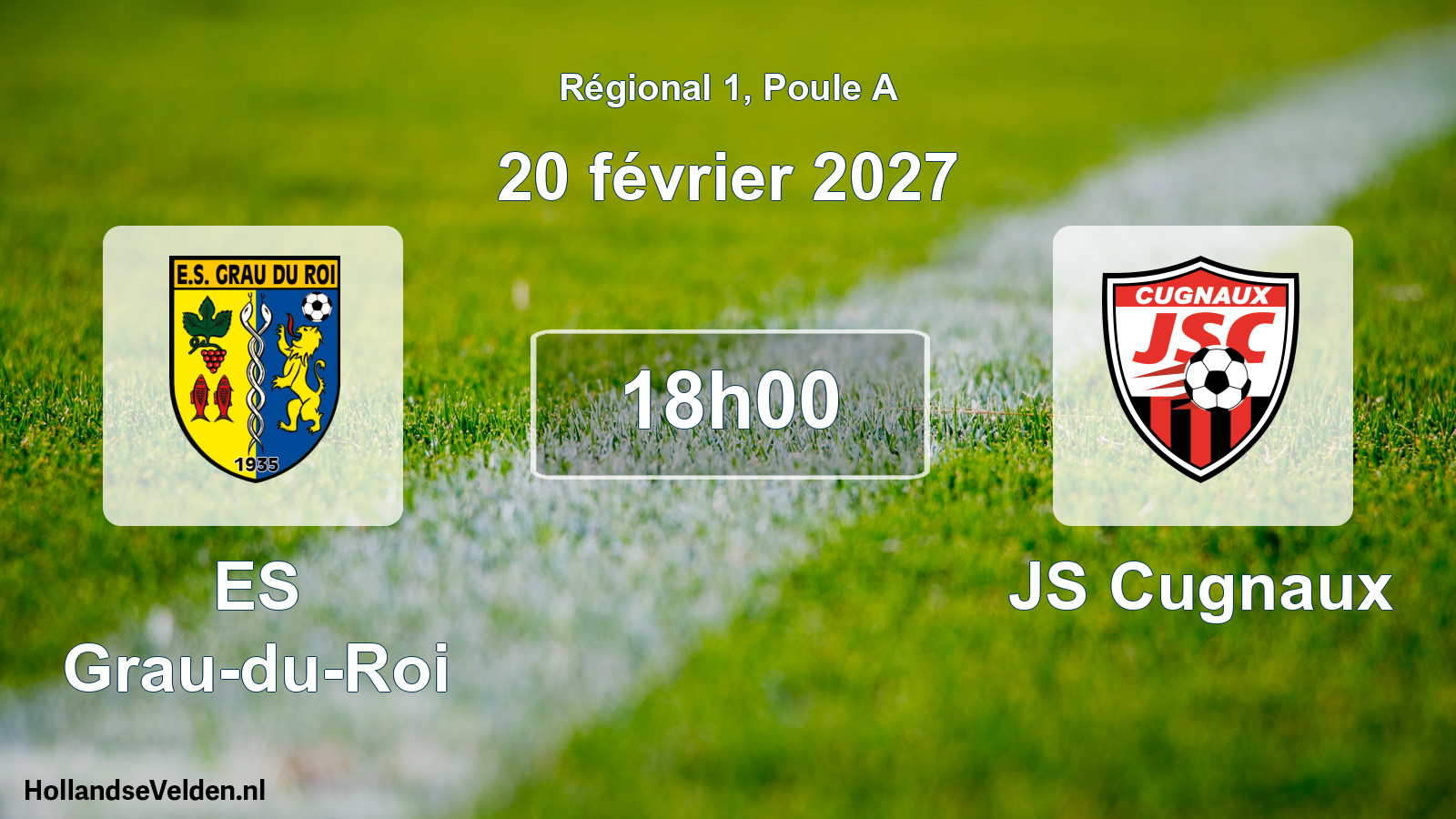 Scheduled Match: ES Grau-du-Roi - JS Cugnaux (20 February 2027)