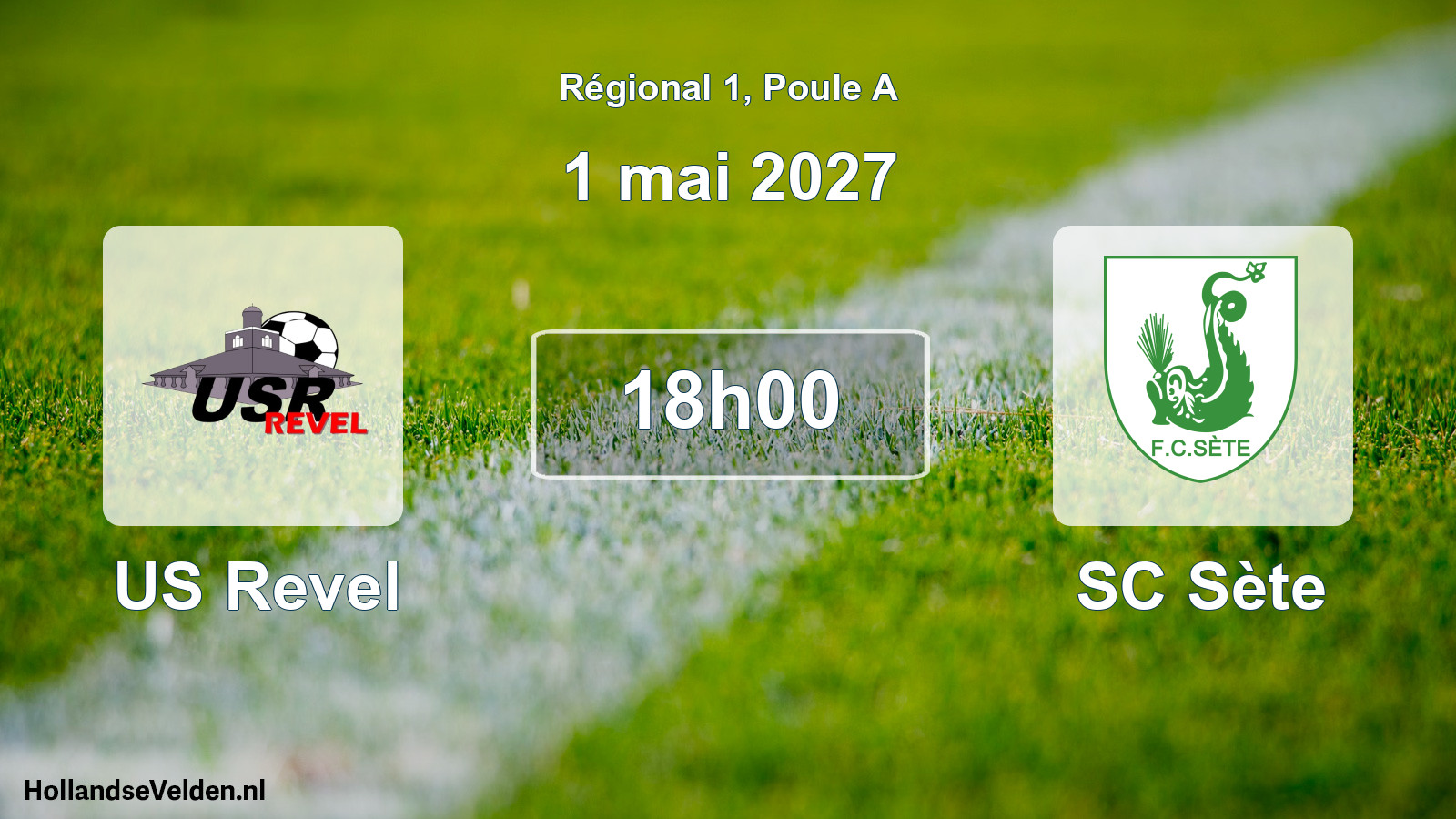 Match programmé: US Revel - SC Sète (1 mai 2027)