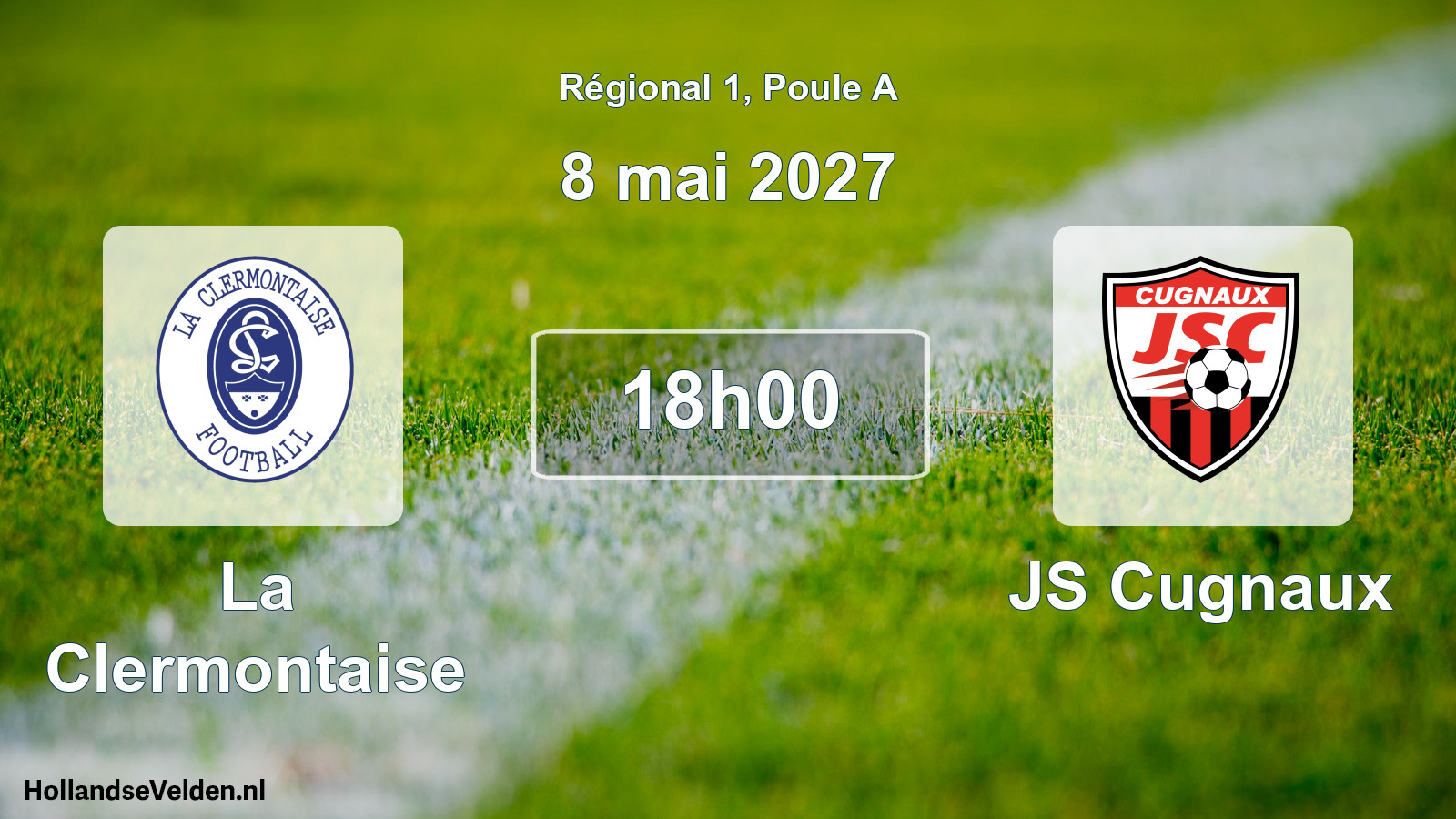 Scheduled Match: La Clermontaise - JS Cugnaux (8 May 2027)