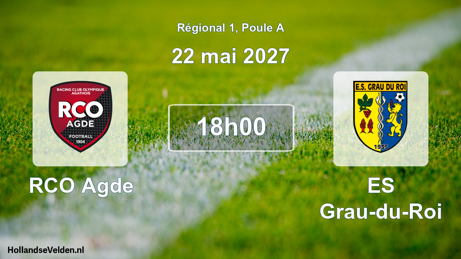 Scheduled Match: RCO Agde - ES Grau-du-Roi (22 May 2027)