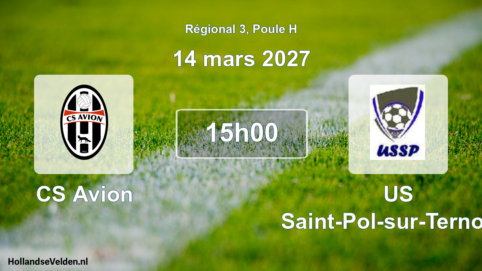 Scheduled Match: CS Avion - US Saint-Pol-sur-Ternoise (14 March 2027)
