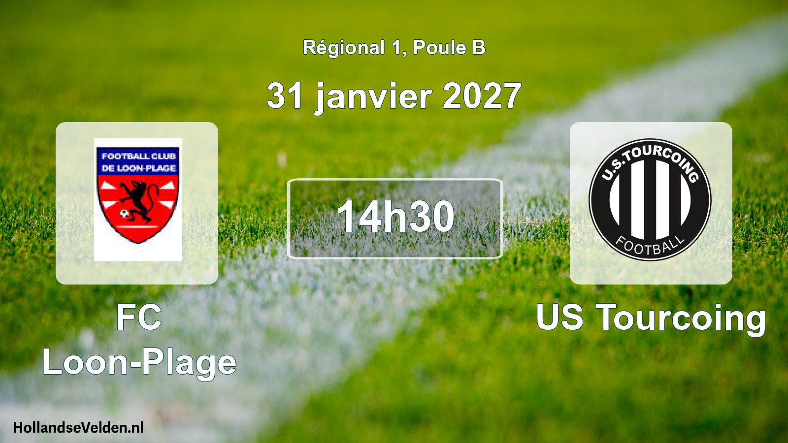 Scheduled Match: FC Loon-Plage - US Tourcoing (31 January 2027)