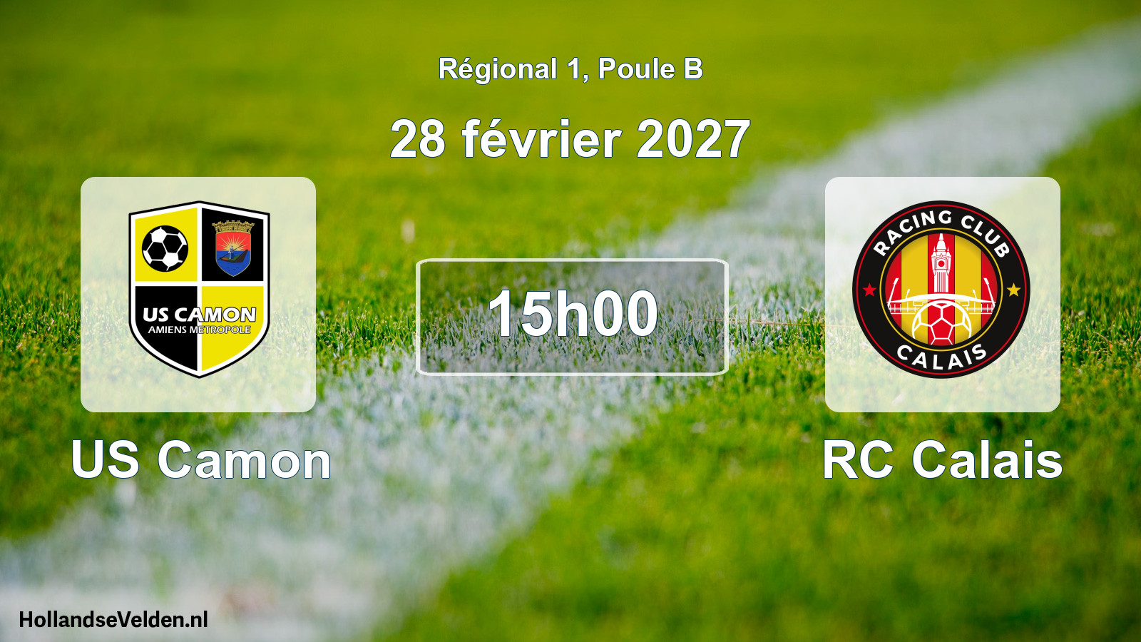 Scheduled Match: US Camon - RC Calais (28 February 2027)