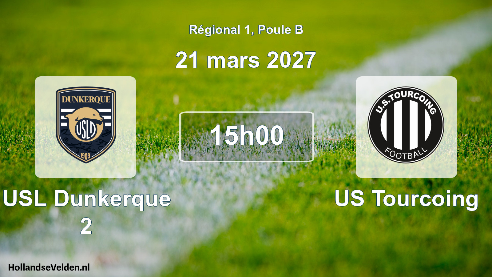 Scheduled Match: USL Dunkerque 2 - US Tourcoing (21 March 2027)