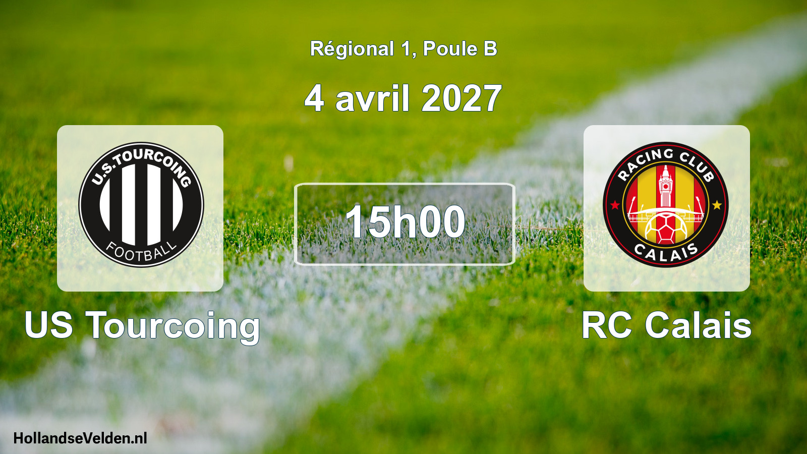 Scheduled Match: US Tourcoing - RC Calais (4 April 2027)