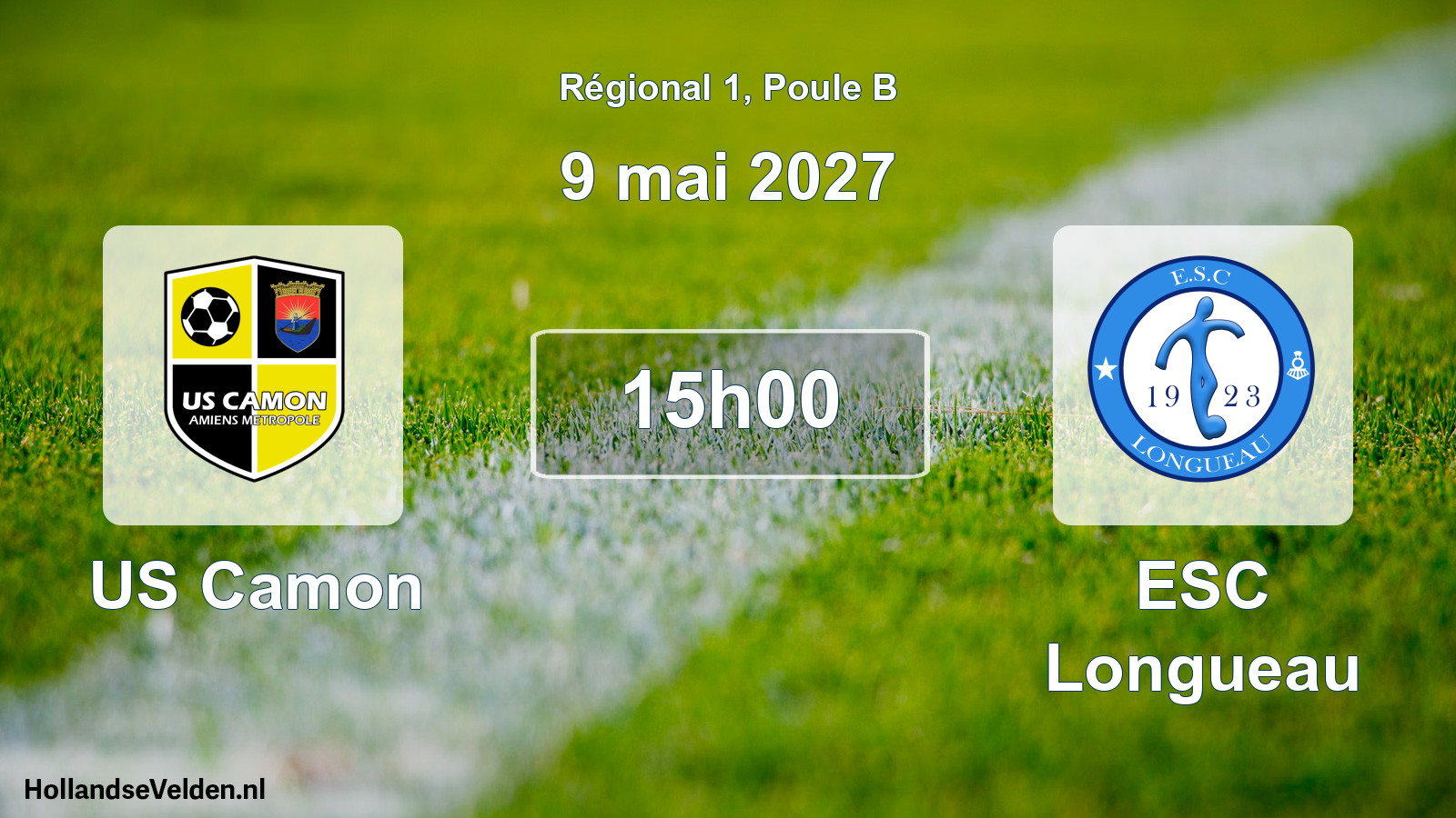 Scheduled Match: US Camon - ESC Longueau (9 May 2027)