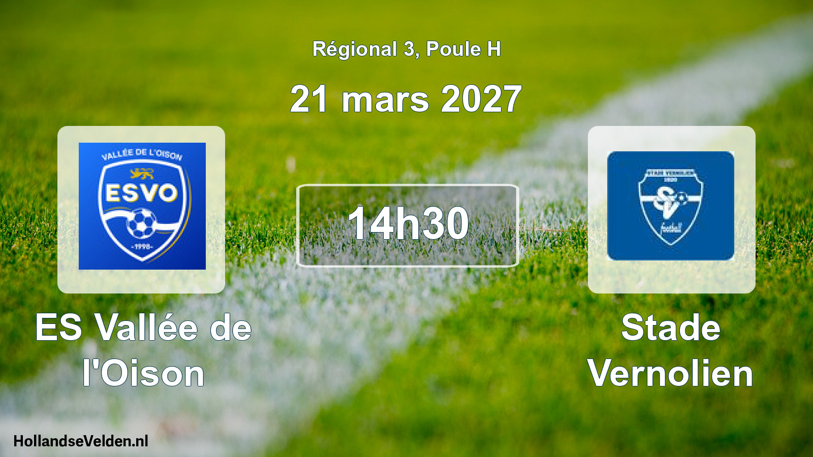 Scheduled Match: ES Vallée de l'Oison - Stade Vernolien (21 March 2027)
