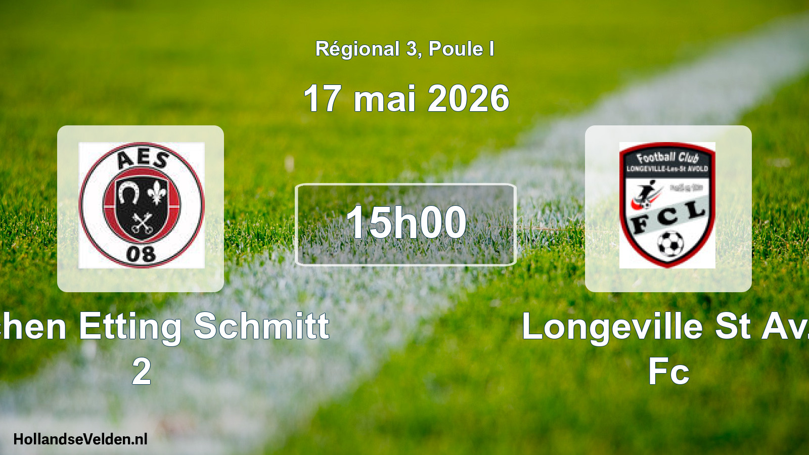 Scheduled Match: Achen Etting Schmitt 2 - Longeville St Av. Fc (17 May 2026)