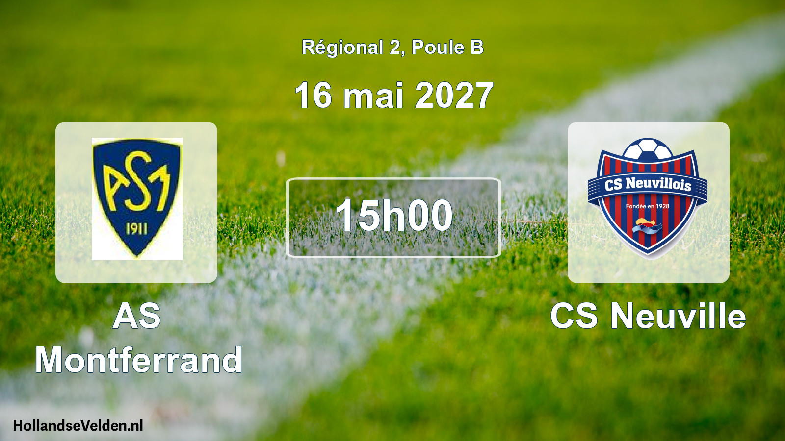 Scheduled Match: AS Montferrand - CS Neuville (16 May 2027)