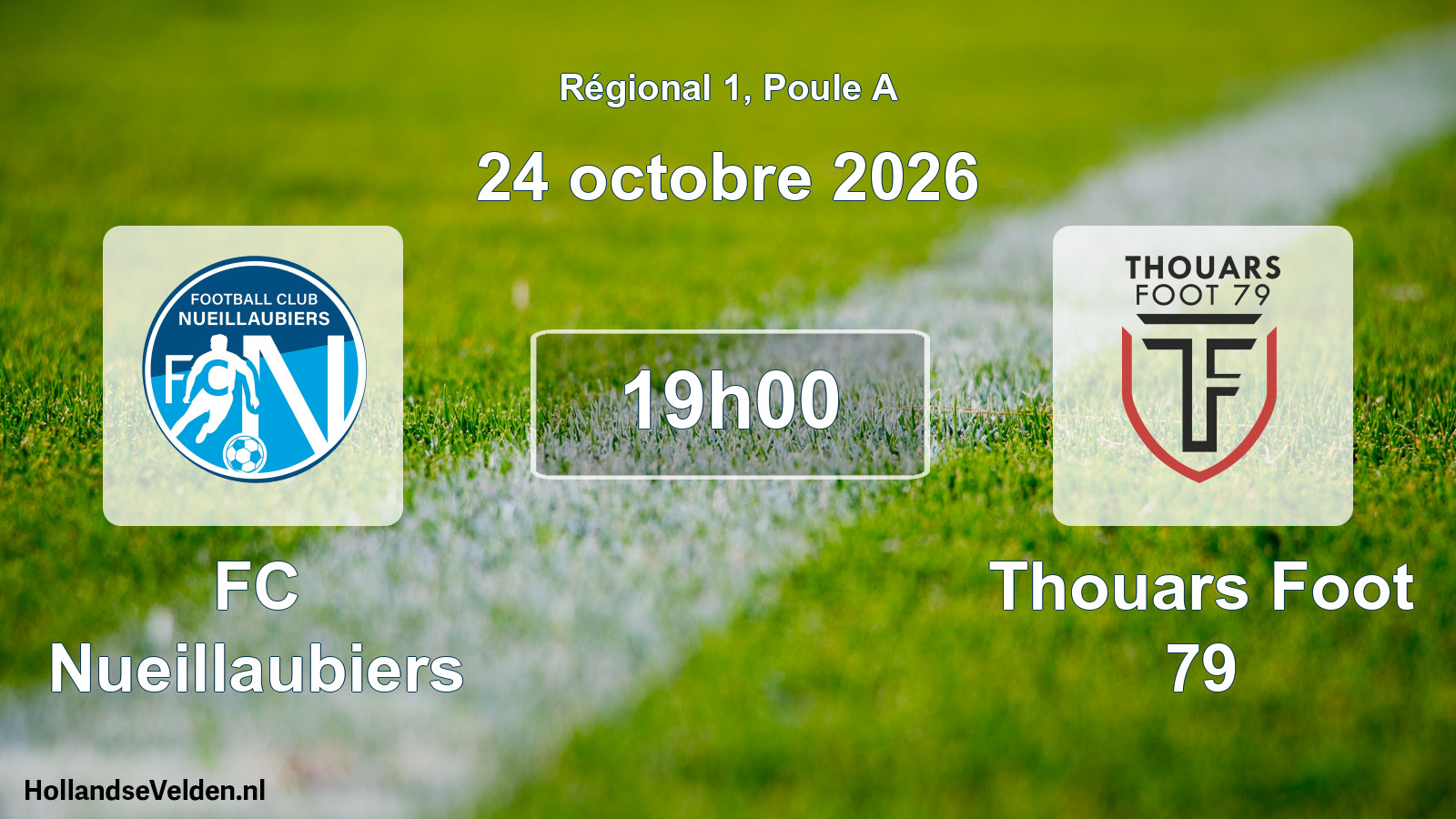 Scheduled Match: FC Nueillaubiers - Thouars Foot 79 (24 October 2026)