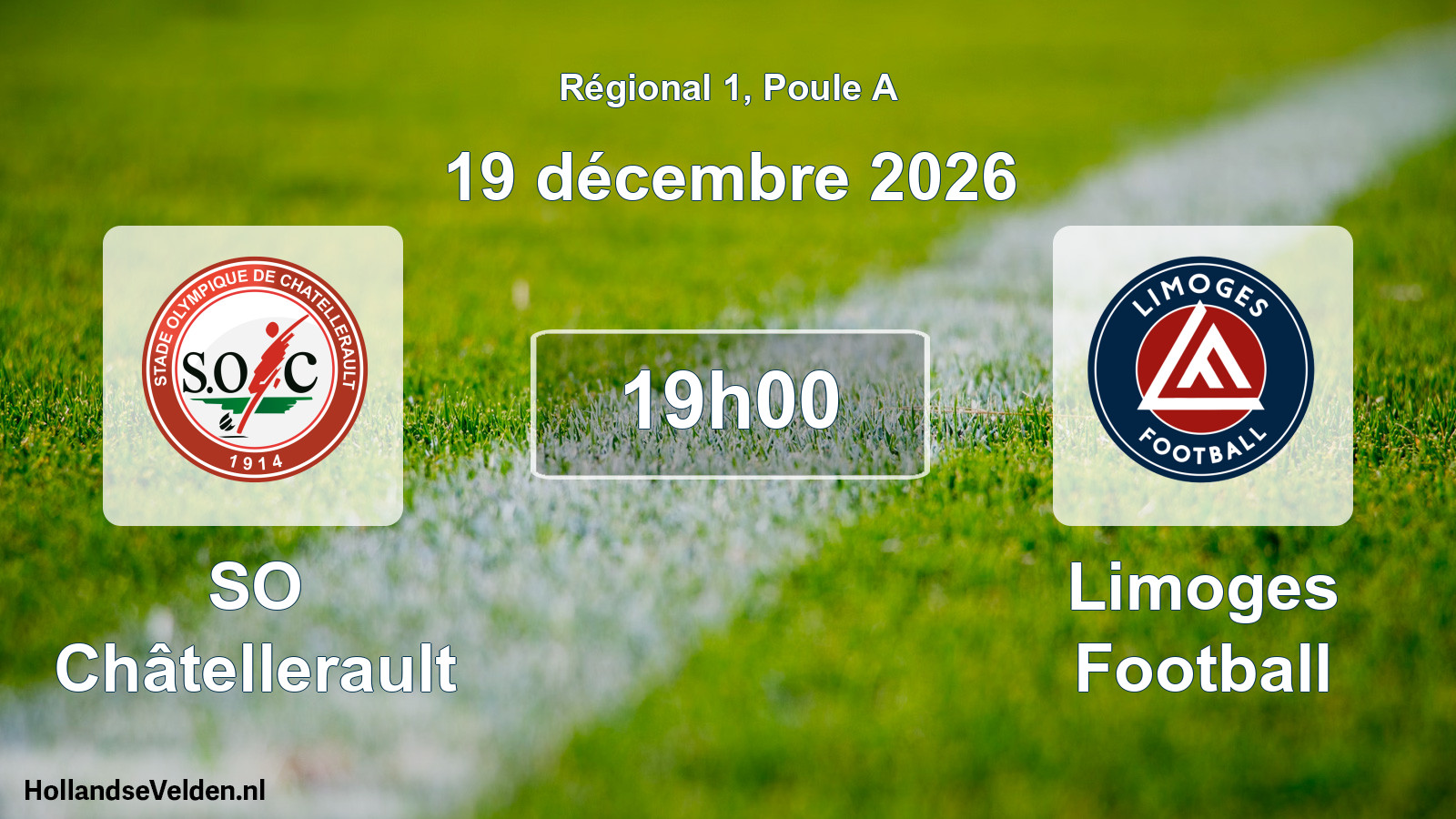 Scheduled Match: SO Châtellerault - Limoges Football (19 December 2026)