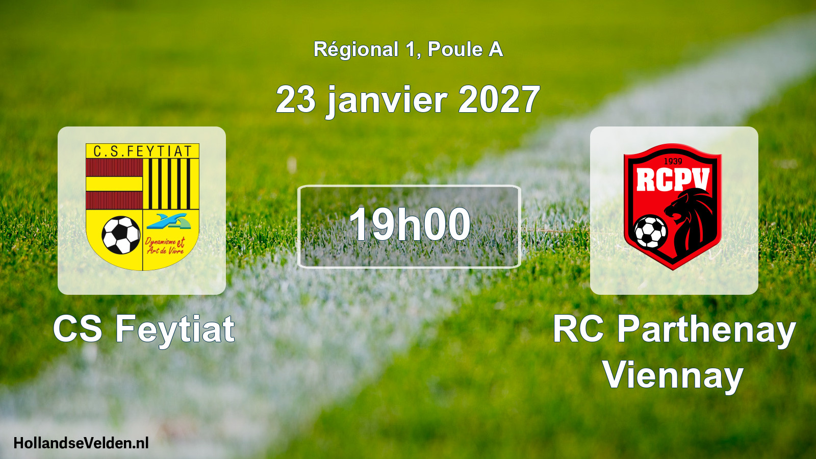 Scheduled Match: CS Feytiat - RC Parthenay Viennay (23 January 2027)