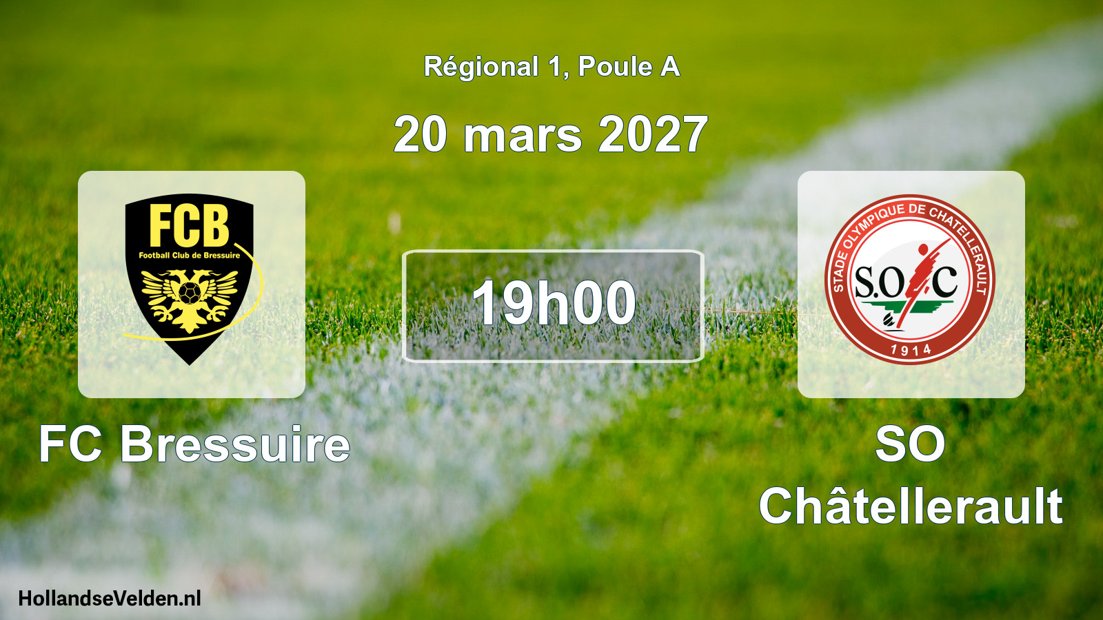 Scheduled Match: FC Bressuire - SO Châtellerault (20 March 2027)