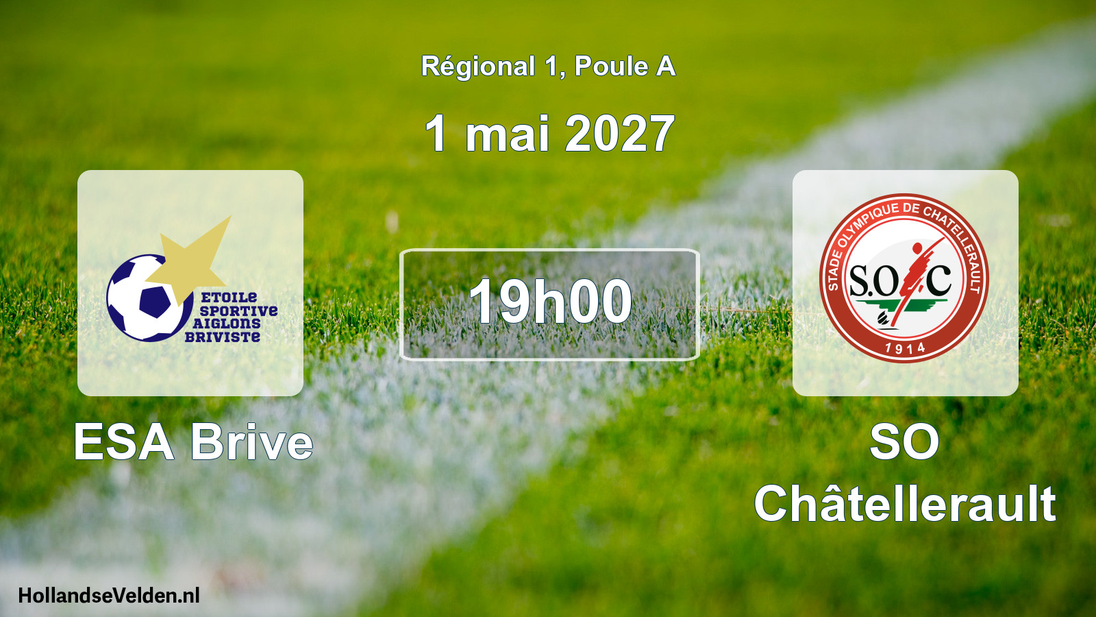 Scheduled Match: ESA Brive - SO Châtellerault (1 May 2027)