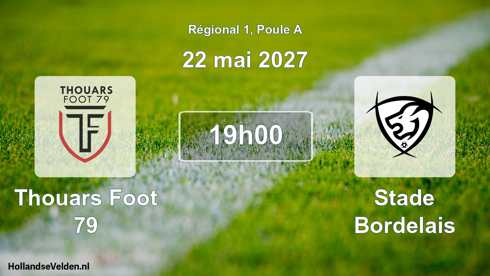 Scheduled Match: Thouars Foot 79 - Stade Bordelais (22 May 2027)