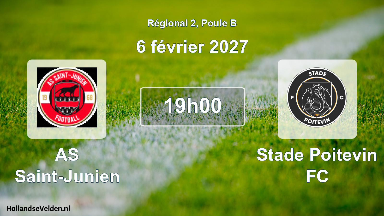 Scheduled Match: AS Saint-Junien - Stade Poitevin FC (6 February 2027)