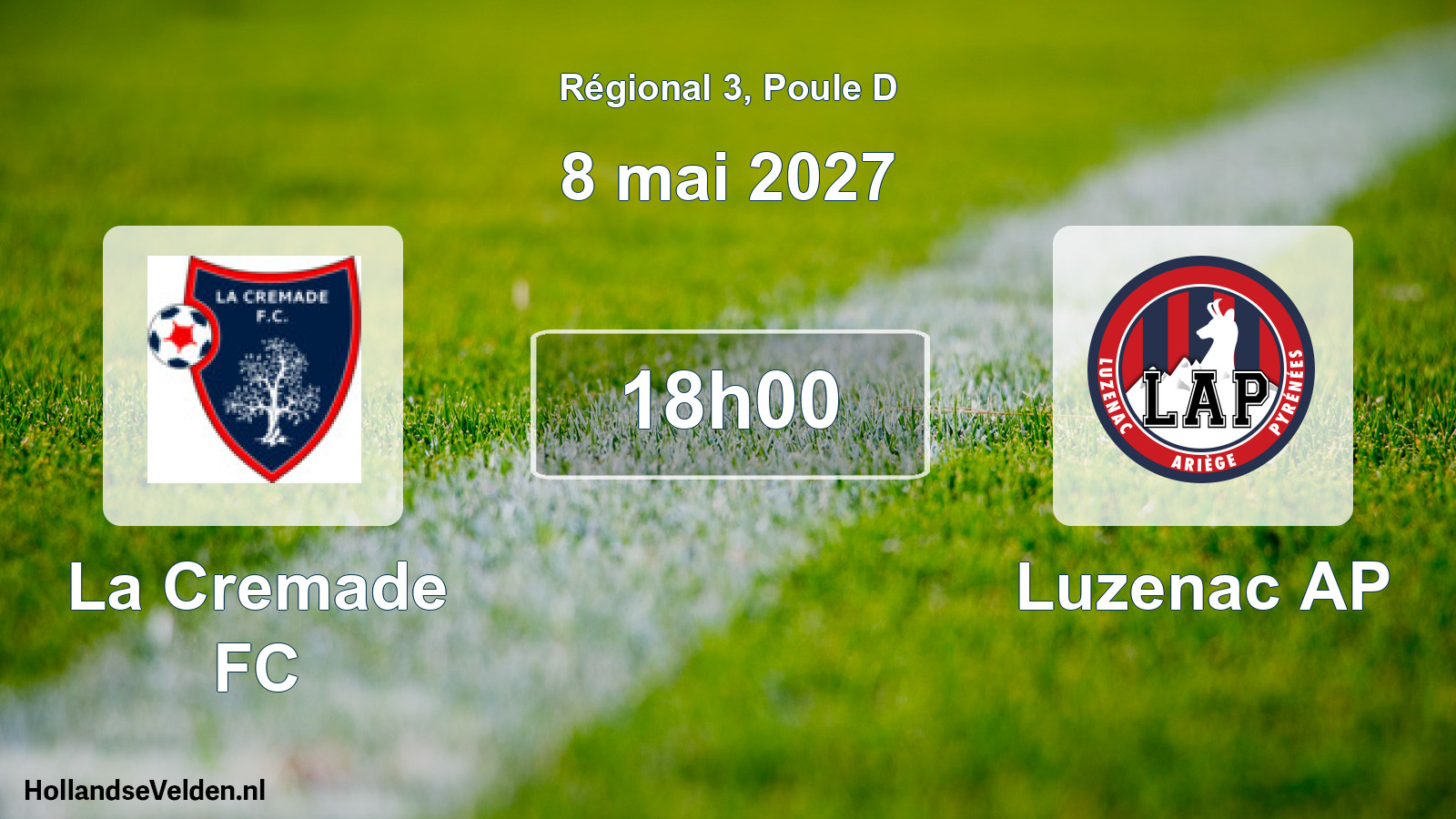 Scheduled Match: La Cremade FC - Luzenac AP (8 May 2027)