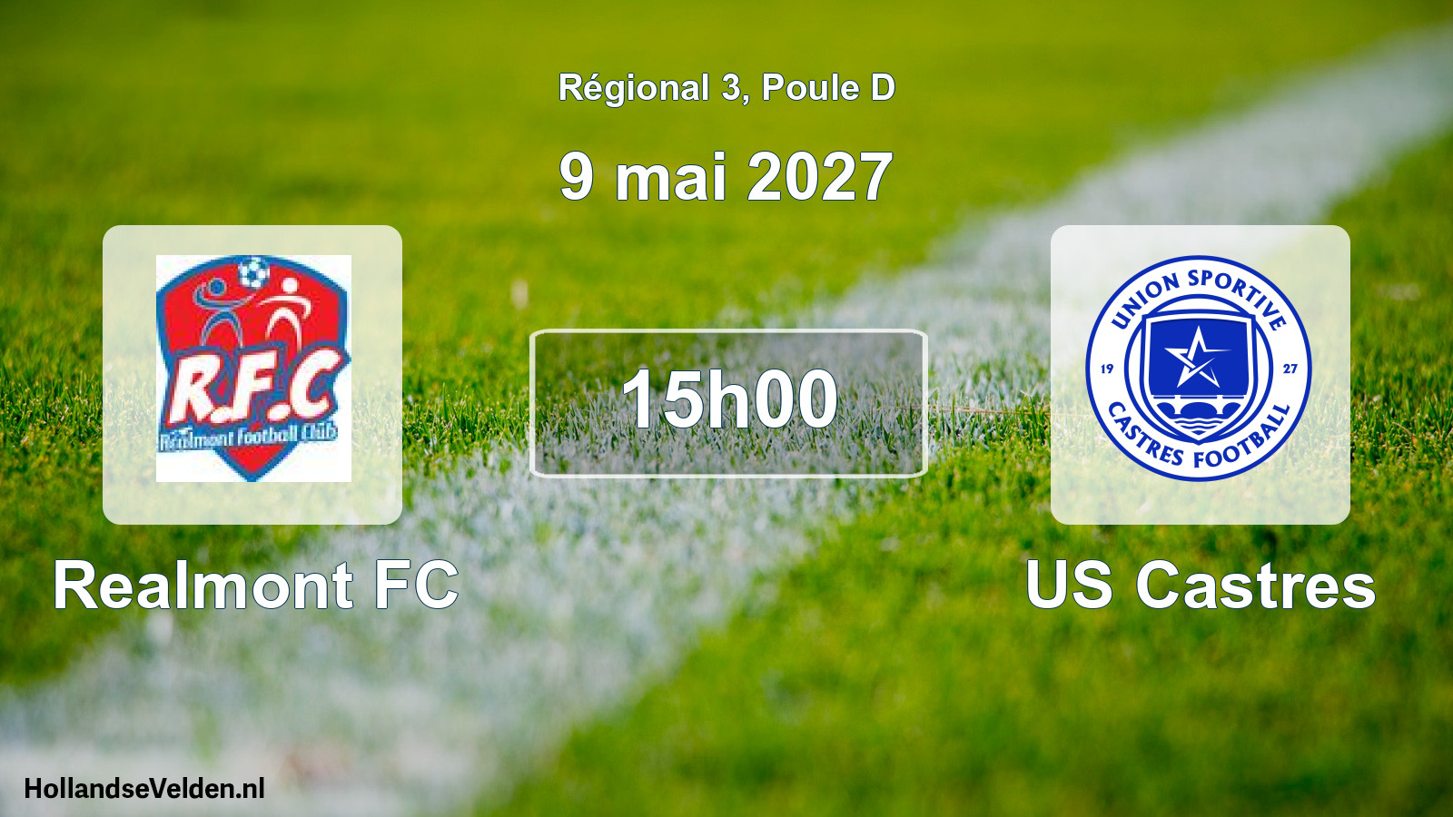 Scheduled Match: Realmont FC - US Castres (9 May 2027)