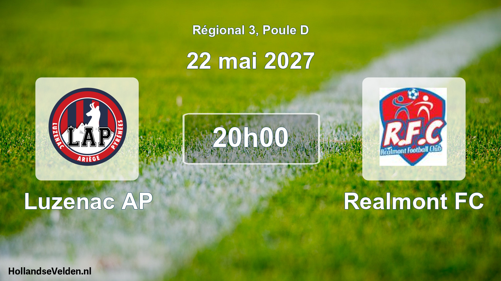 Scheduled Match: Luzenac AP - Realmont FC (22 May 2027)