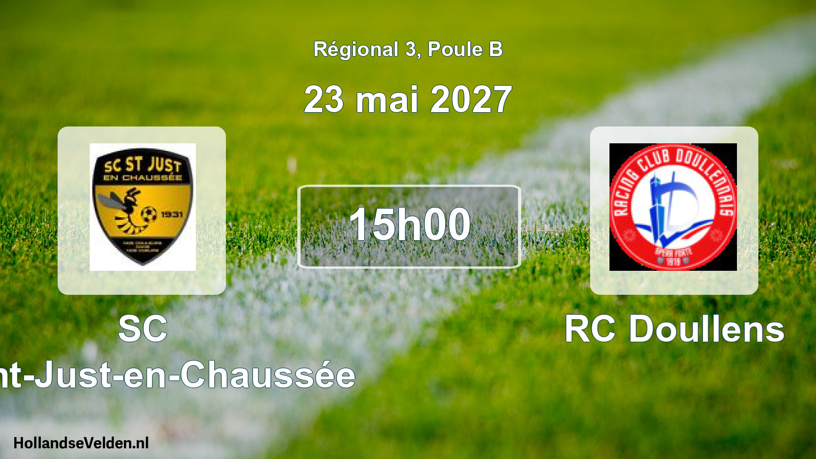 Scheduled Match: SC Saint-Just-en-Chaussée - RC Doullens (23 May 2027)