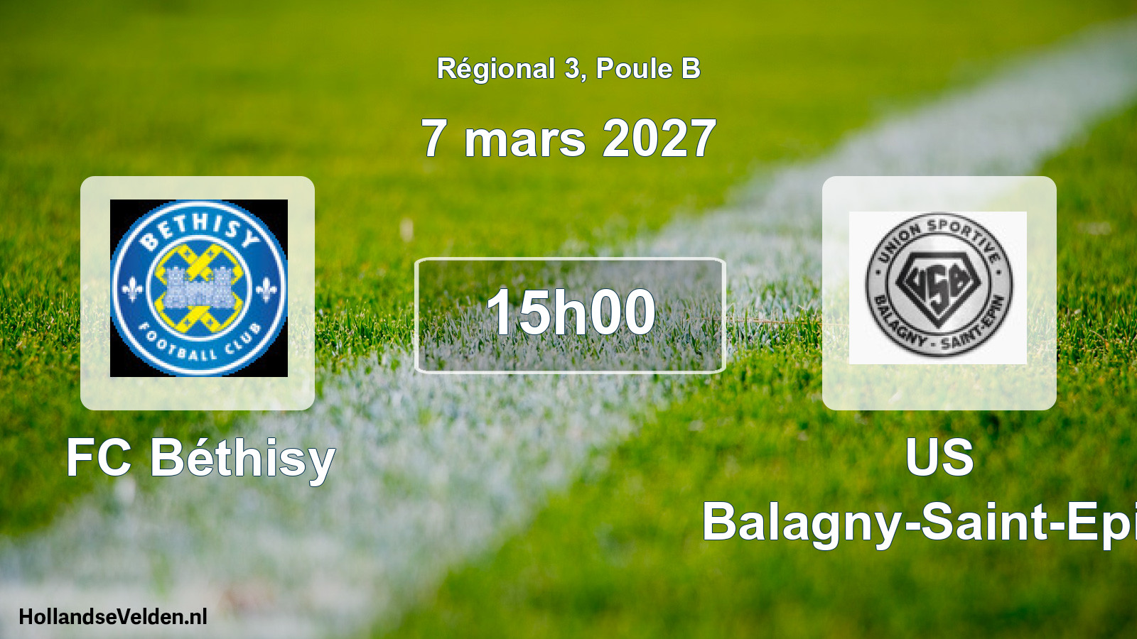 Scheduled Match: FC Béthisy - US Balagny-Saint-Epin (7 March 2027)