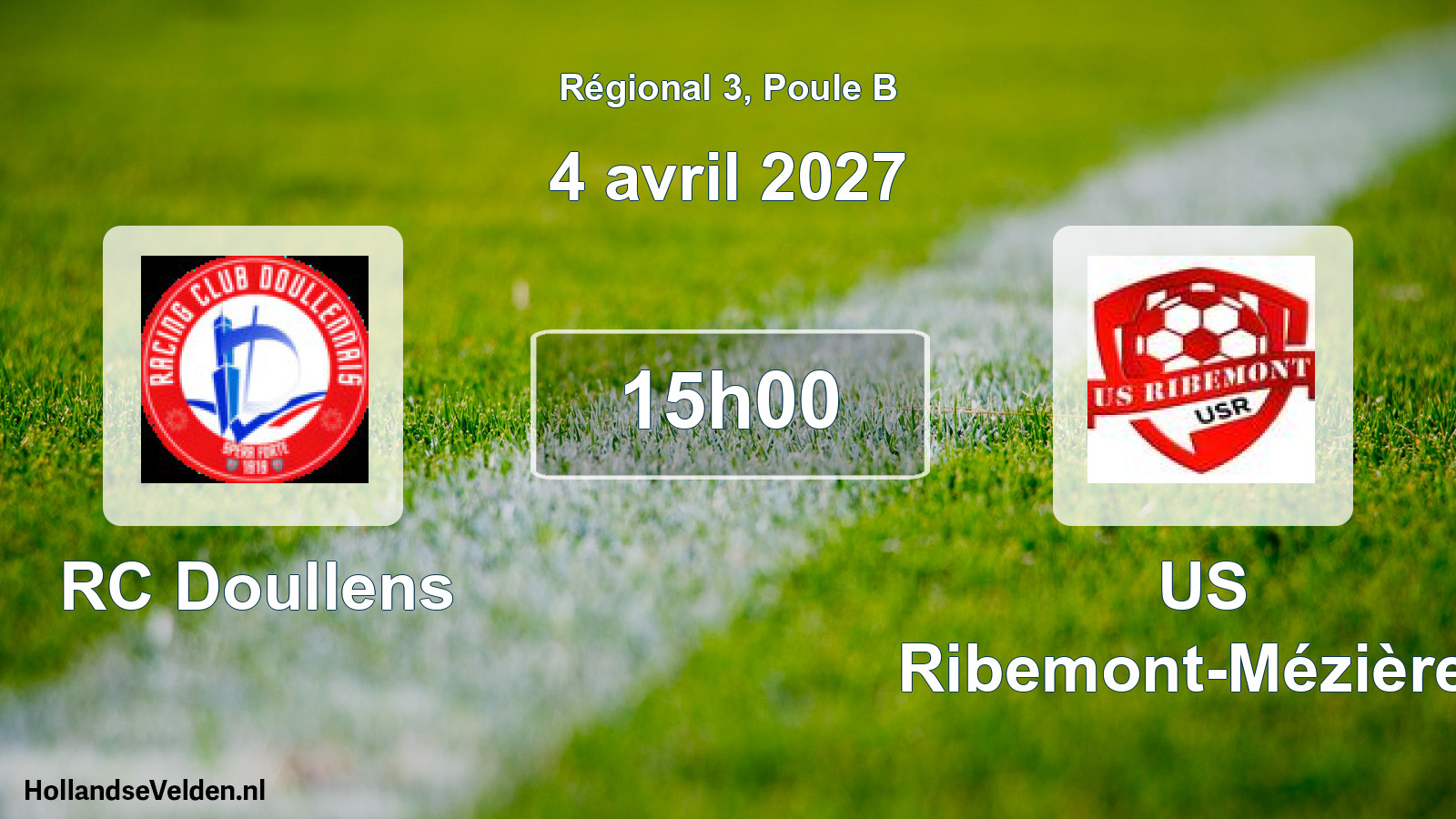 Scheduled Match: RC Doullens - US Ribemont-Mézières (4 April 2027)