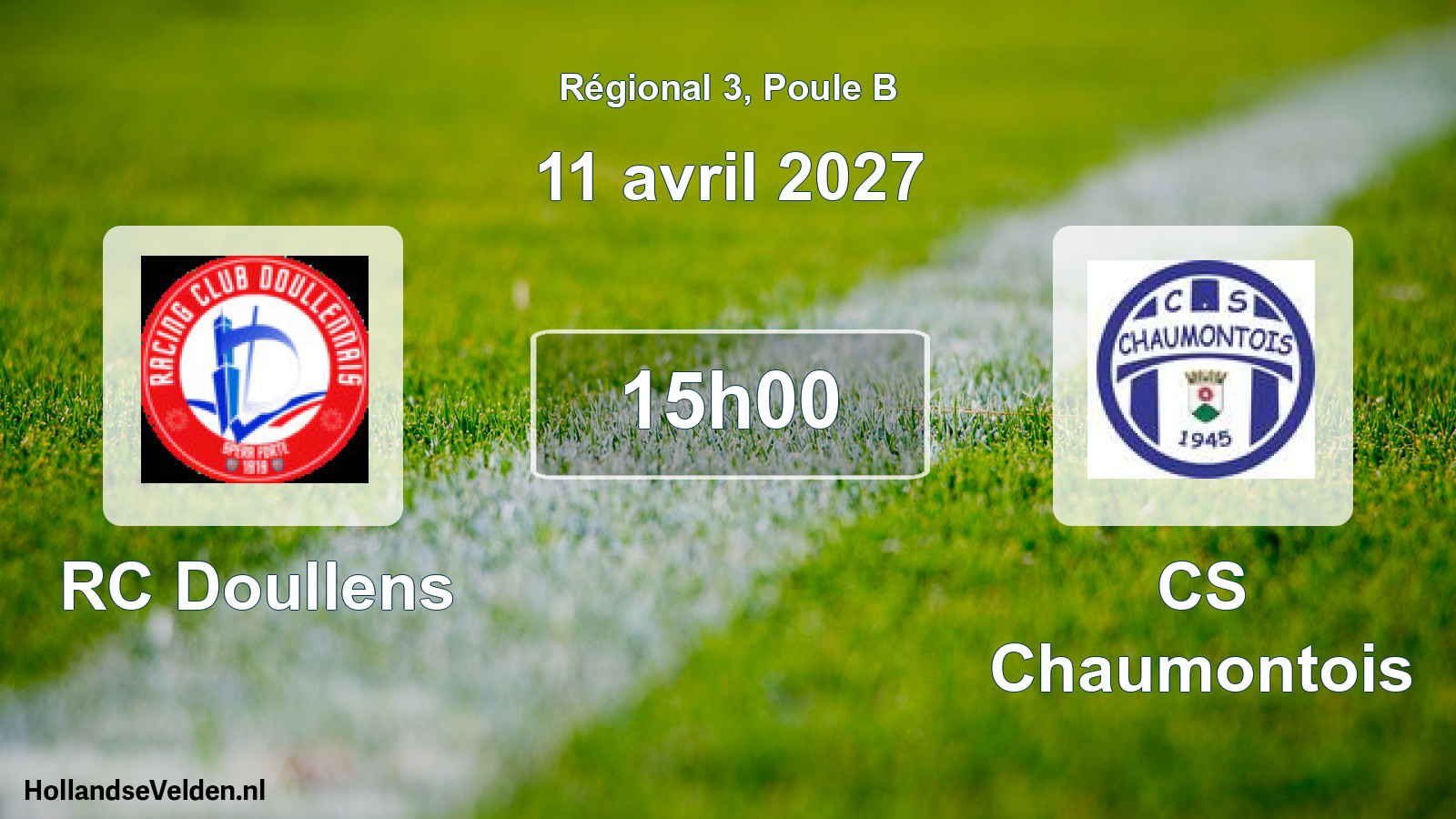 Scheduled Match: RC Doullens - CS Chaumontois (11 April 2027)