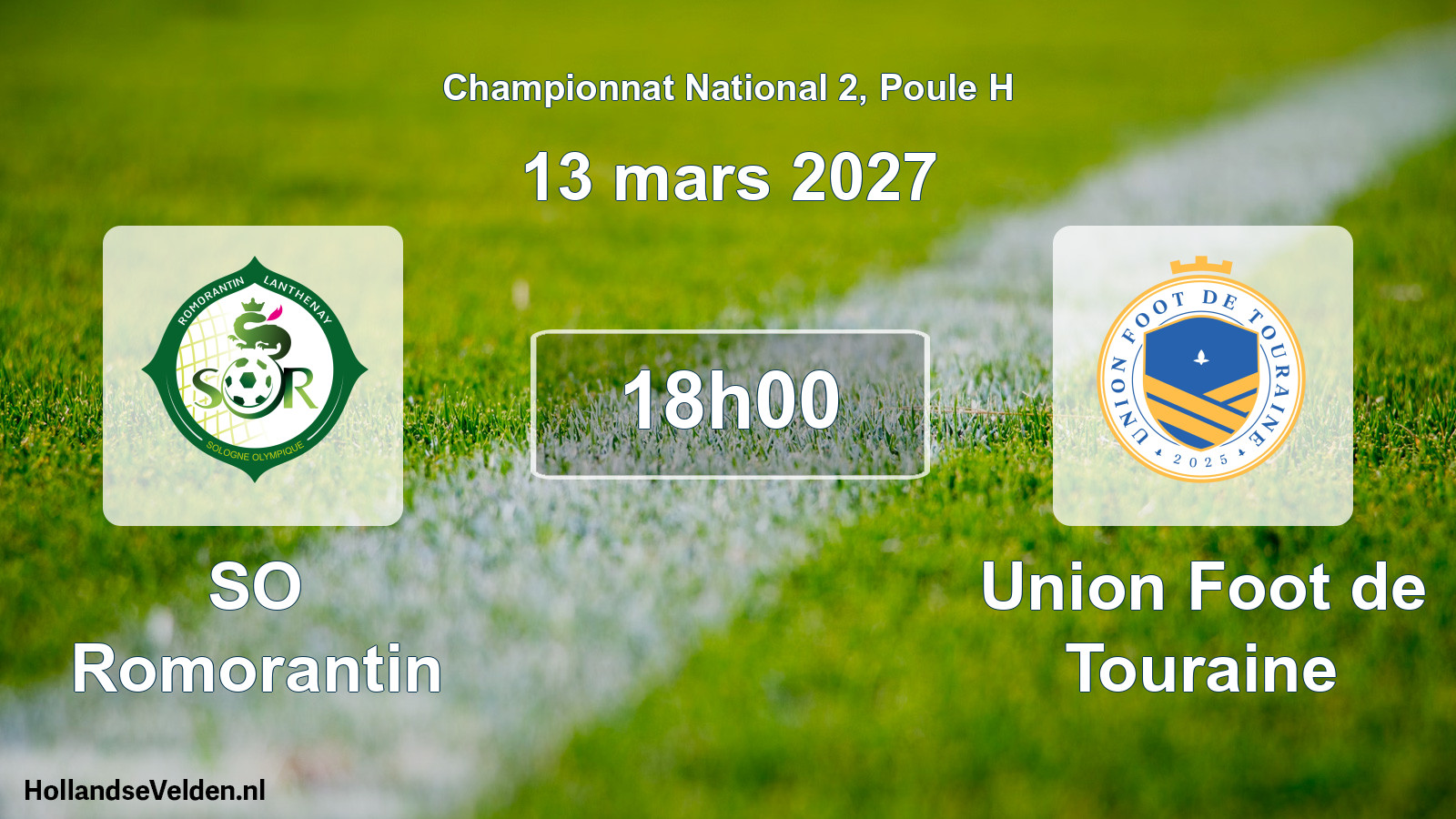 Scheduled Match: SO Romorantin - Union Foot de Touraine (13 March 2027)