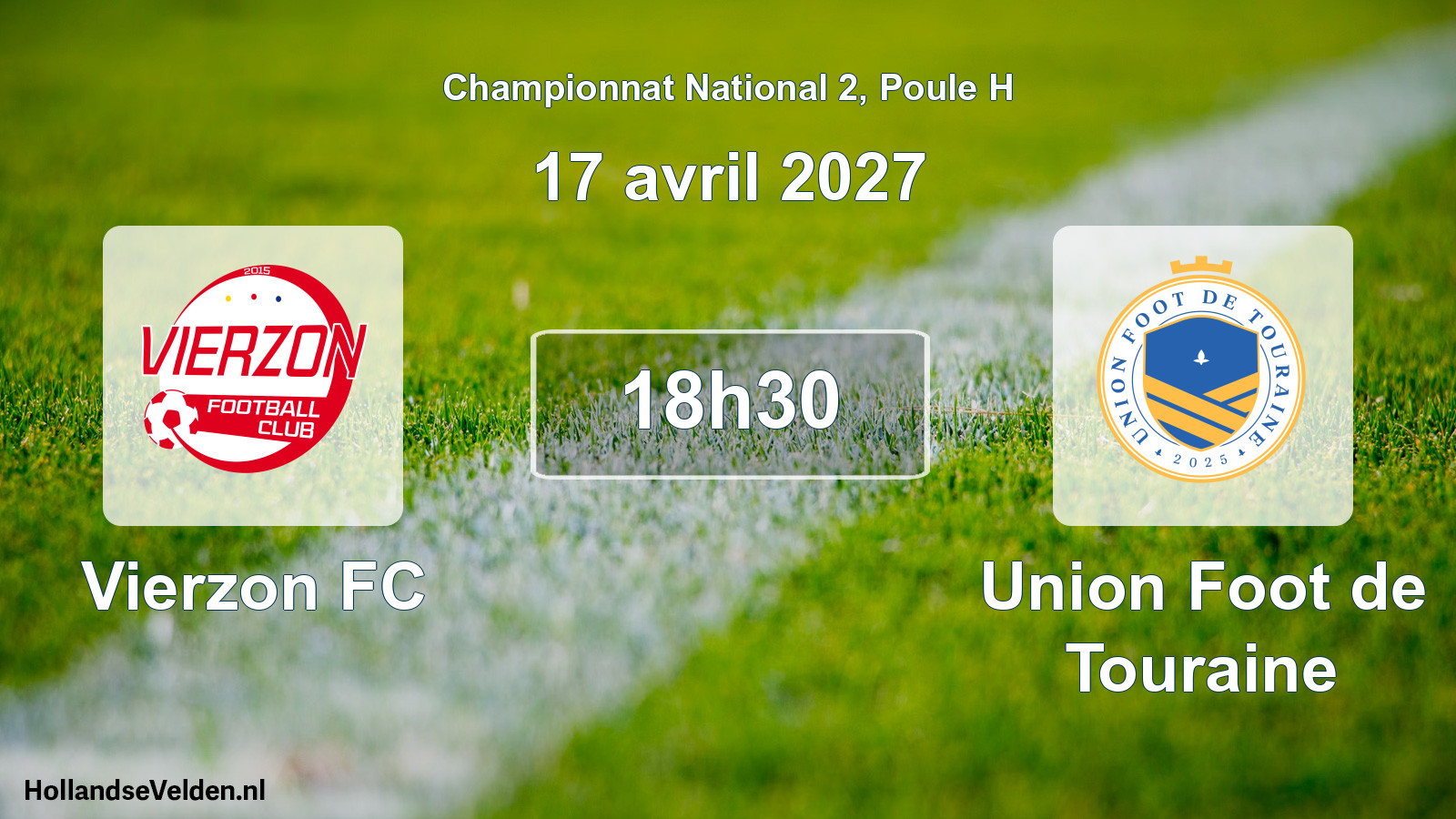 Scheduled Match: Vierzon FC - Union Foot de Touraine (17 April 2027)
