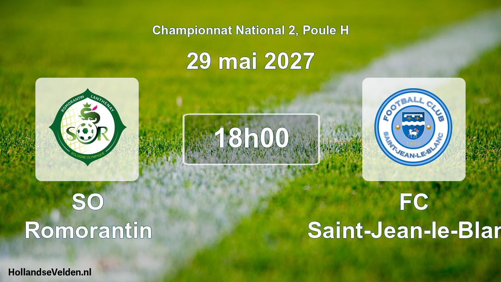 Scheduled Match: SO Romorantin - FC Saint-Jean-le-Blanc (29 May 2027)