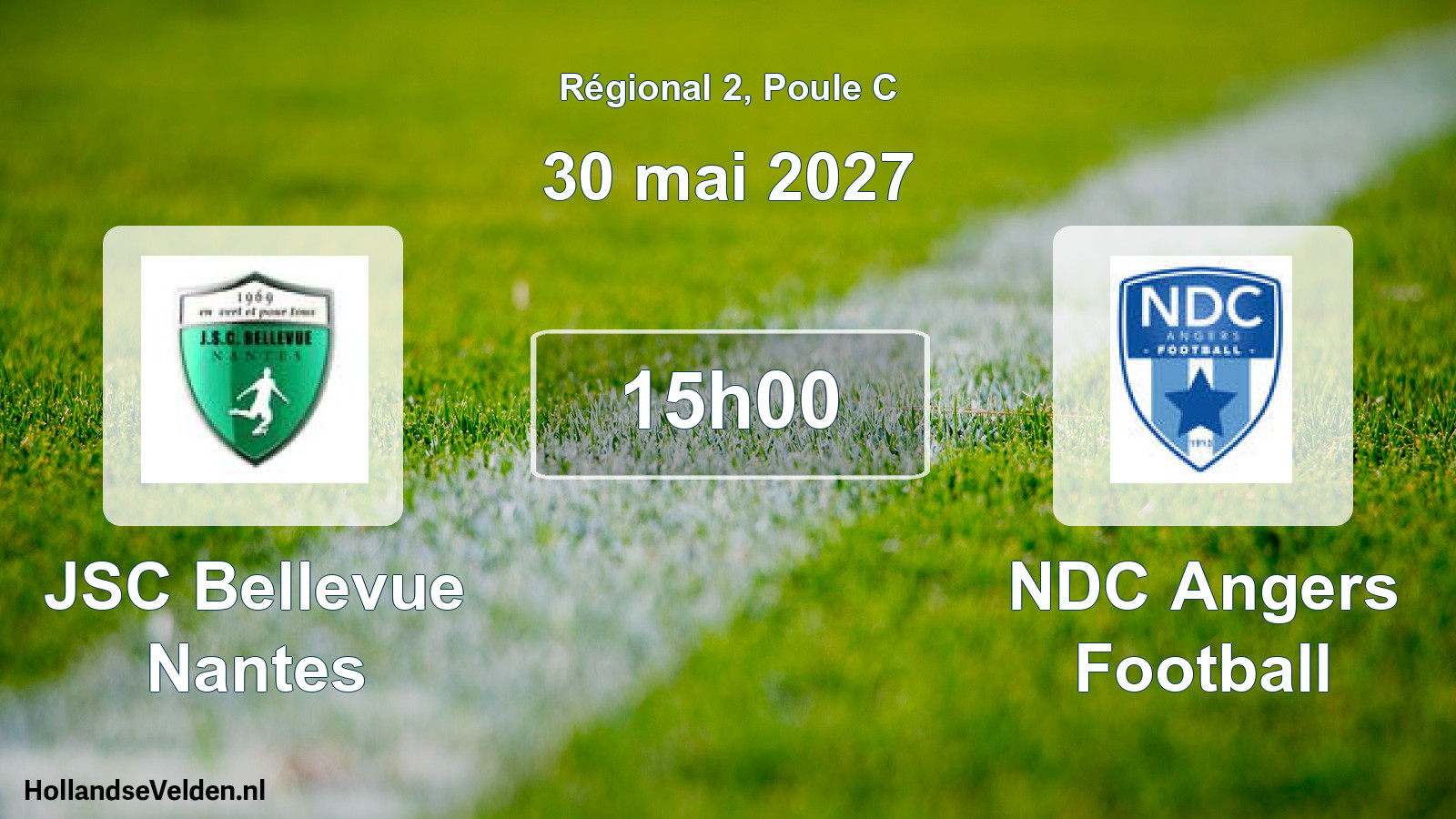 Scheduled Match: JSC Bellevue Nantes - NDC Angers Football (30 May 2027)