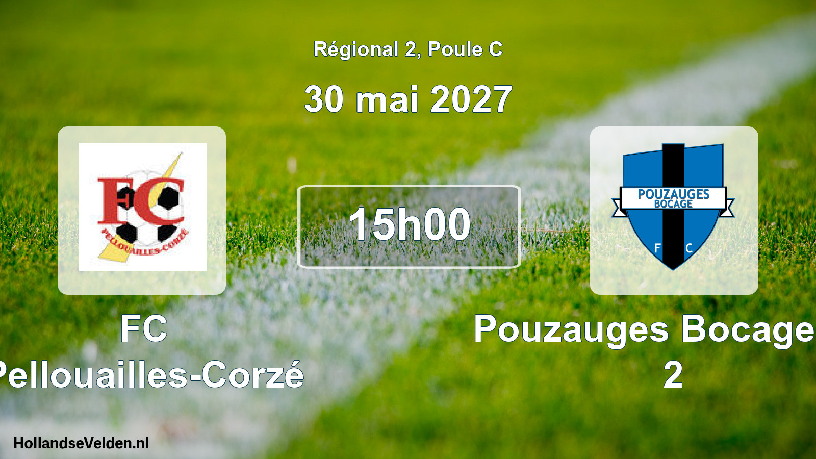 Scheduled Match: FC Pellouailles-Corzé - Pouzauges Bocage FC 2 (30 May 2027)