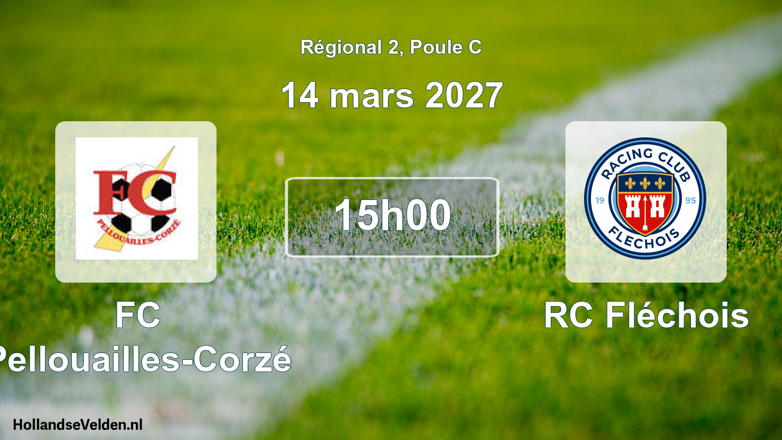 Scheduled Match: FC Pellouailles-Corzé - RC Fléchois (14 March 2027)