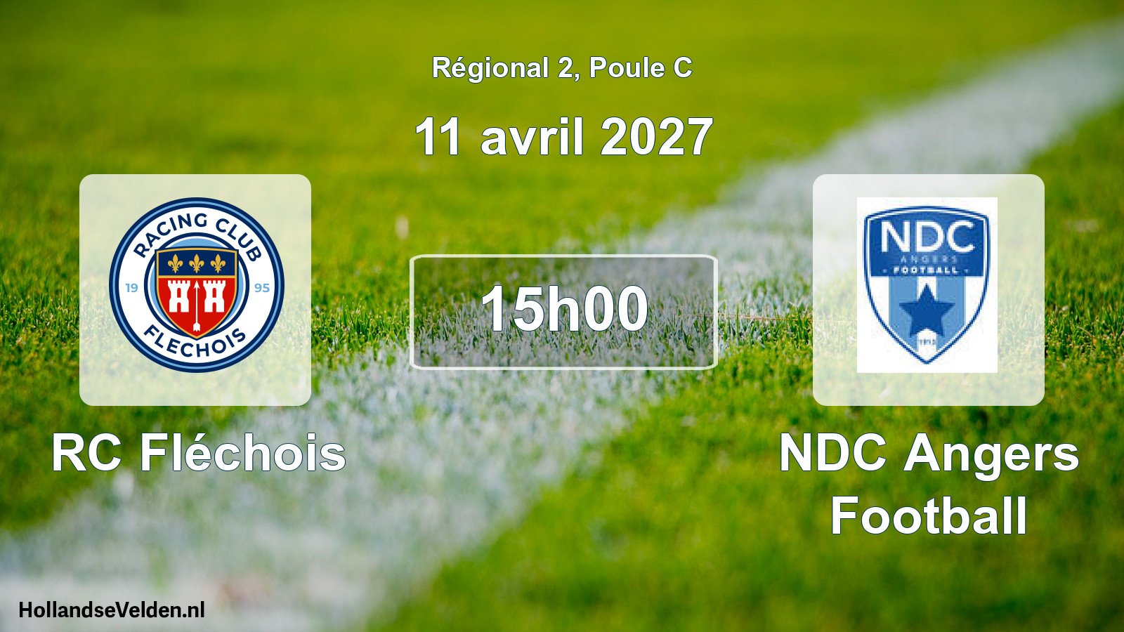 Scheduled Match: RC Fléchois - NDC Angers Football (11 April 2027)