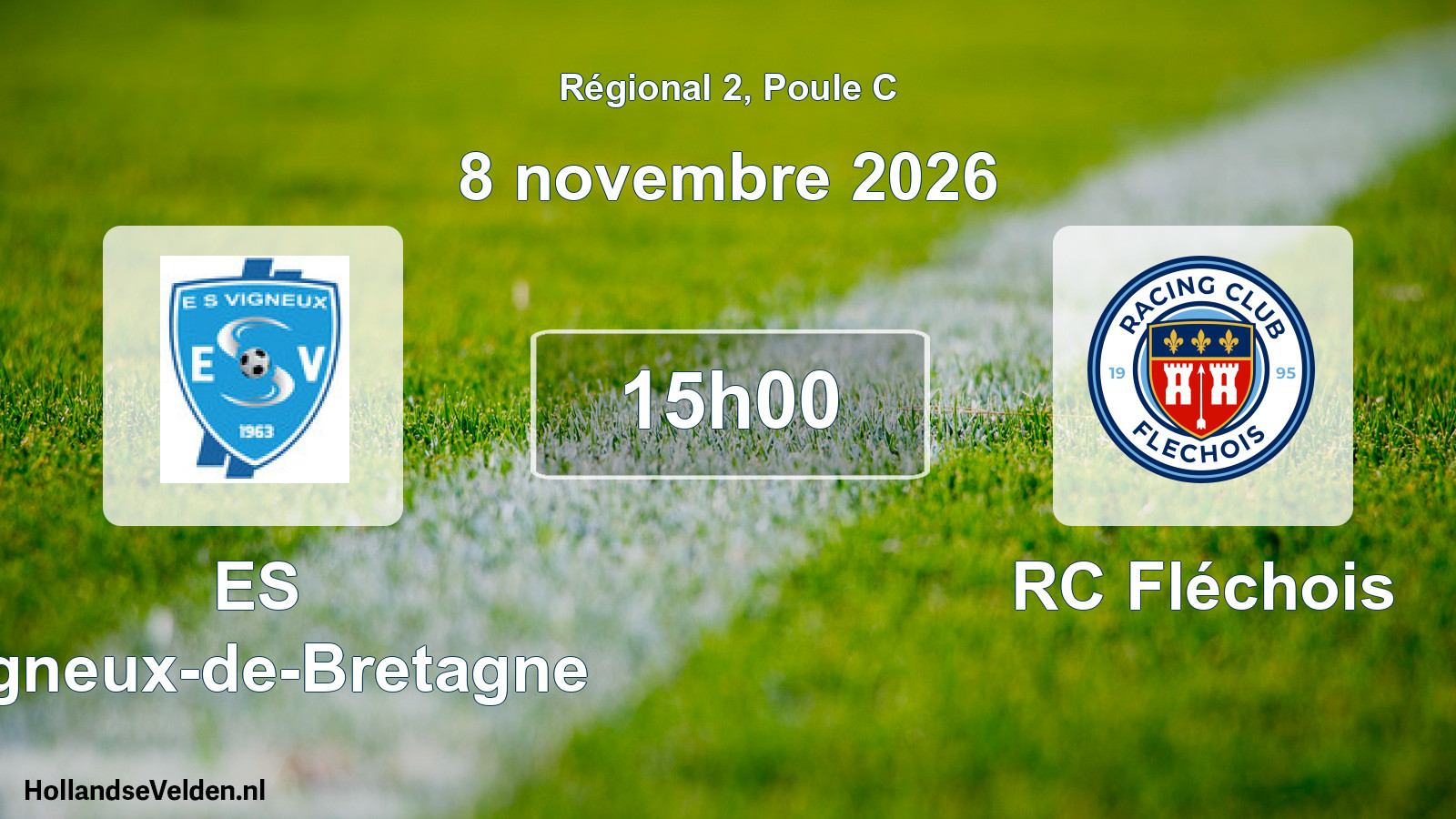 Scheduled Match: ES Vigneux-de-Bretagne - RC Fléchois (8 November 2026)