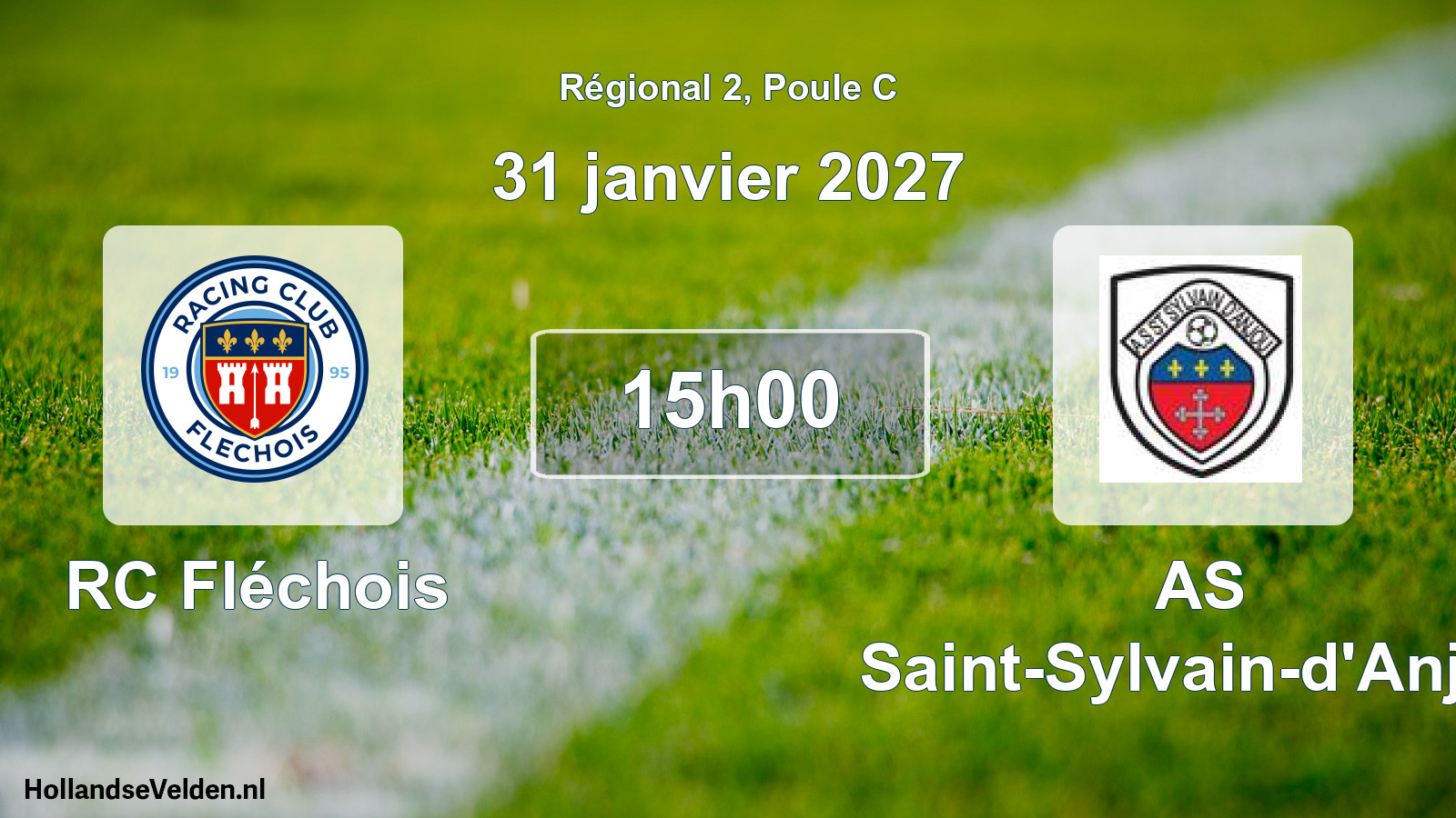 Scheduled Match: RC Fléchois - AS Saint-Sylvain-d'Anjou (31 January 2027)